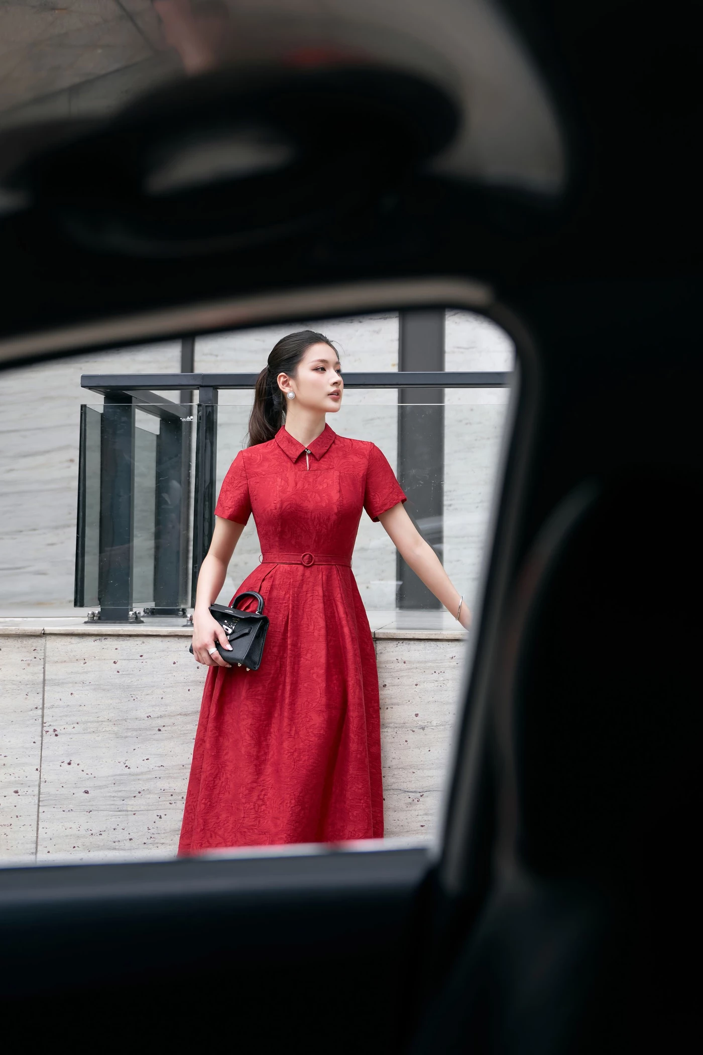 Uban Passion Dress - Đầm lụa cổ đức