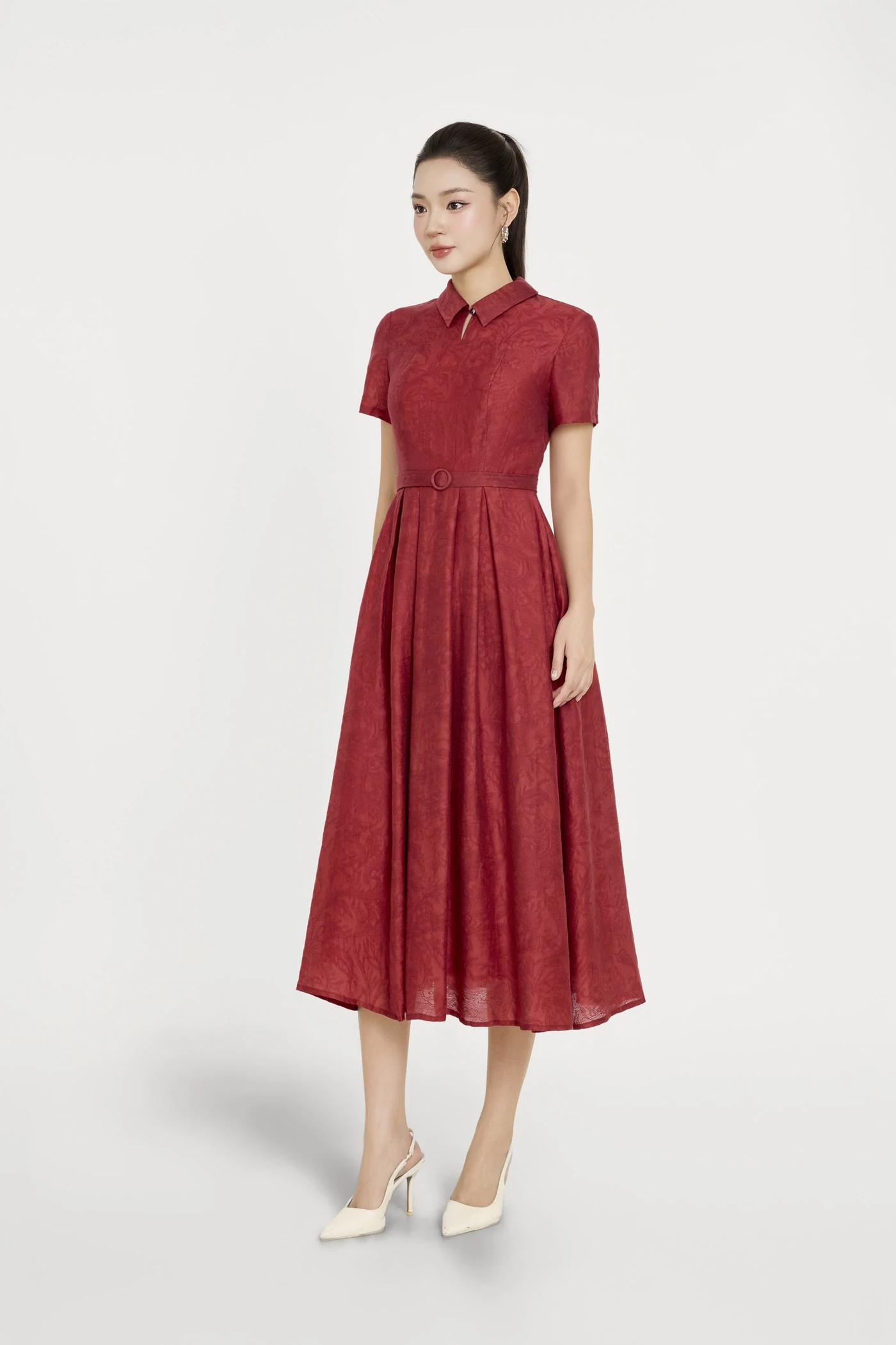 Uban Passion Dress - Đầm lụa cổ đức