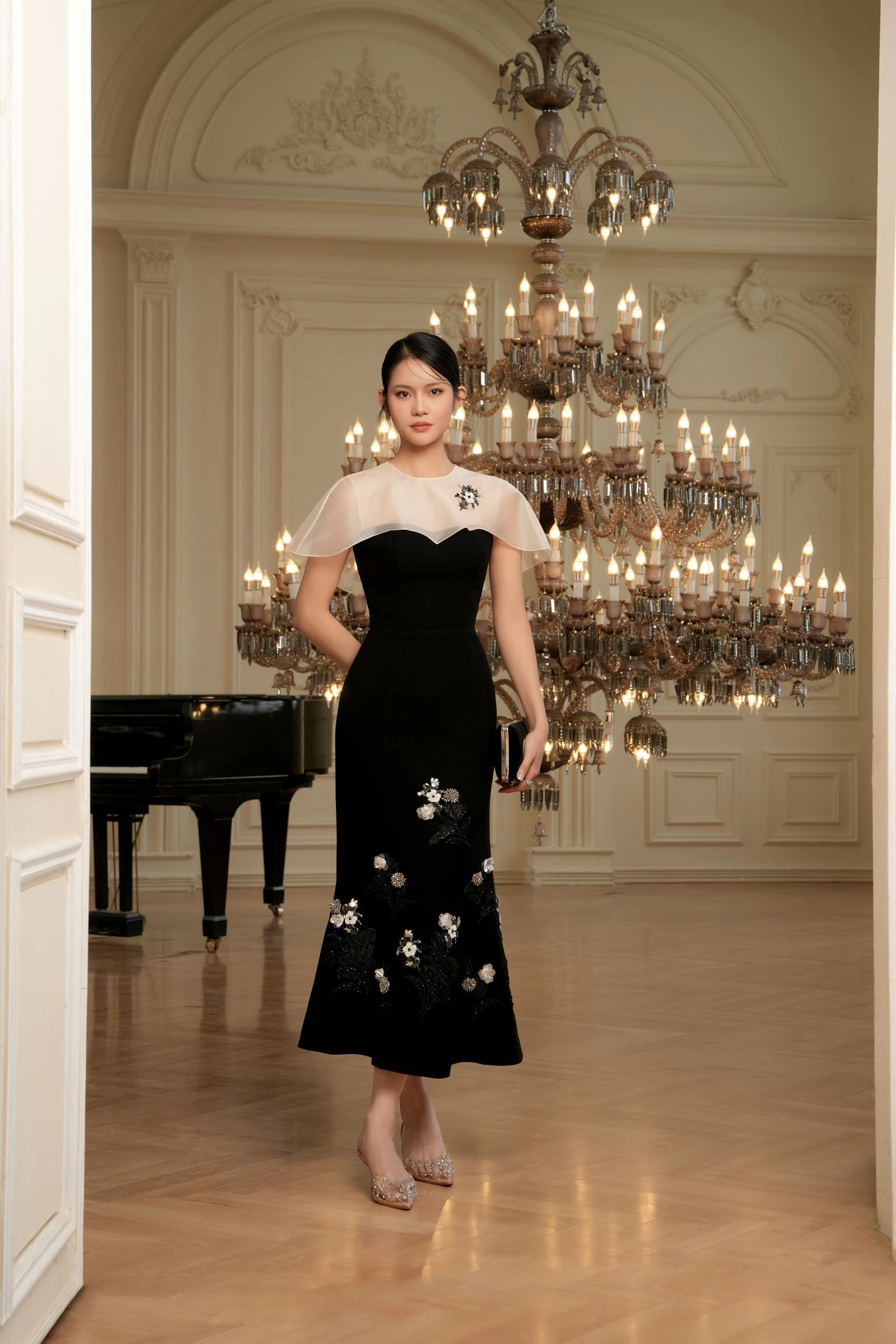 Eclipse Bloom Dress - Đầm dạ hội
