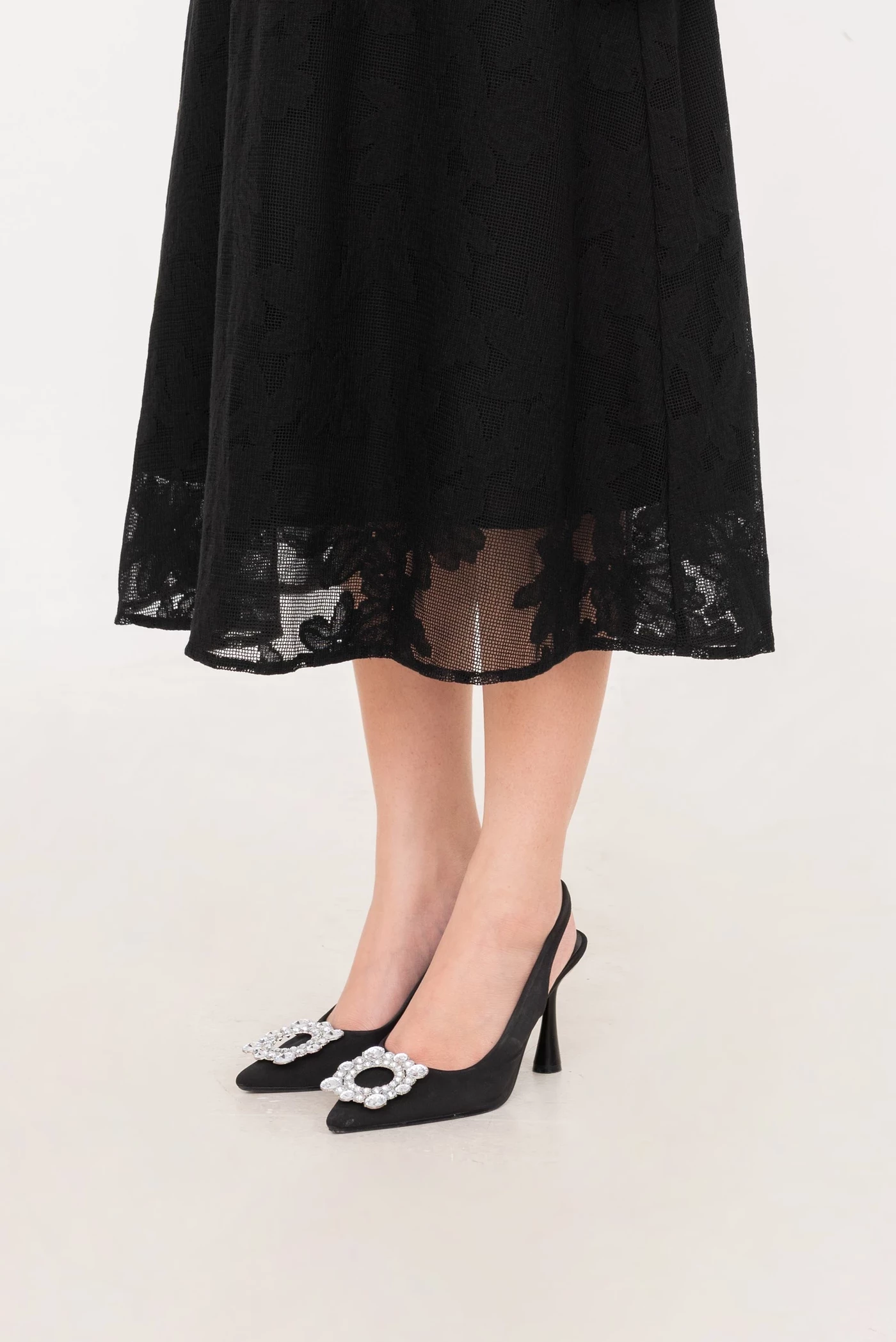 Obsidian Skirt - Chân váy ren xòe