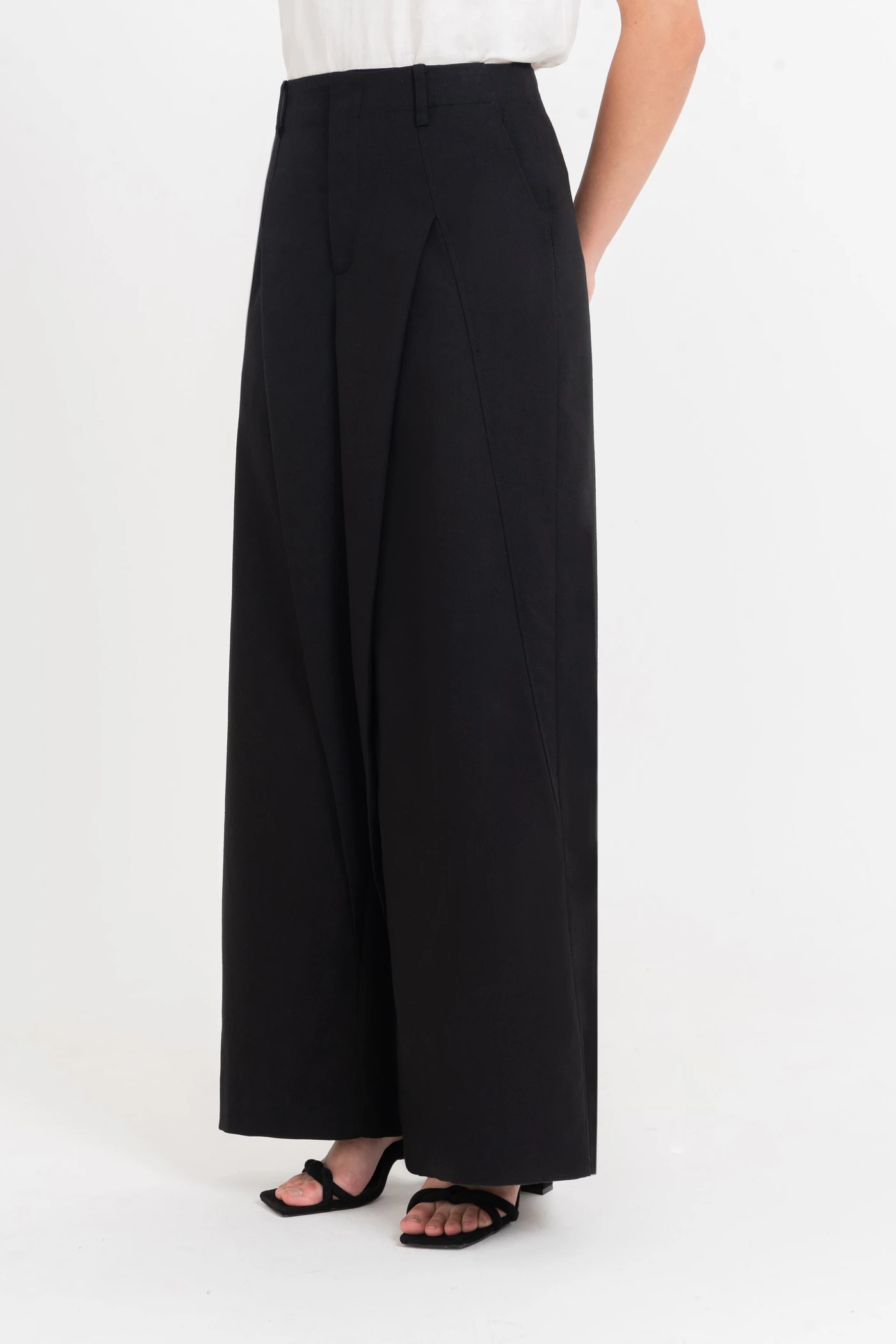 Linen Wide Pants - Quần dài suông