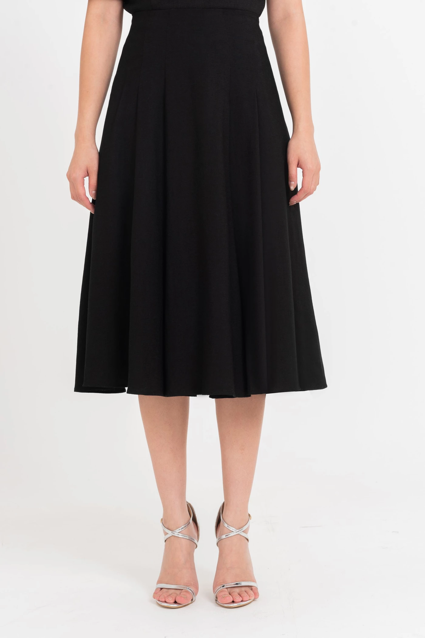 Linen Flare Skirt - Chân váy xòe