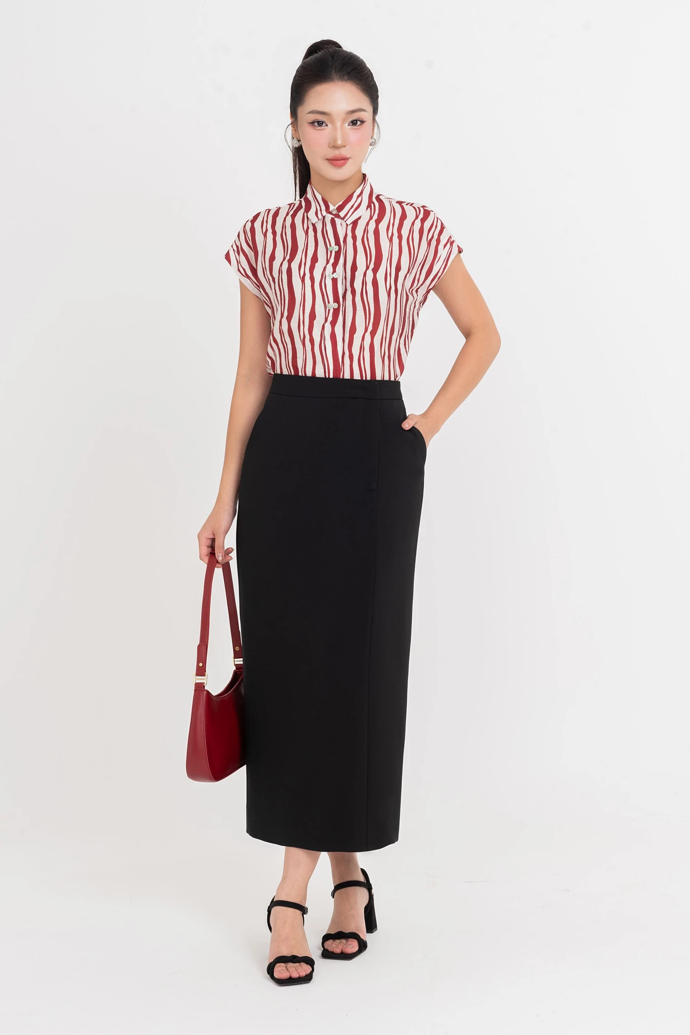 Ripple Stripes Shirt - Áo sơ mi kẻ