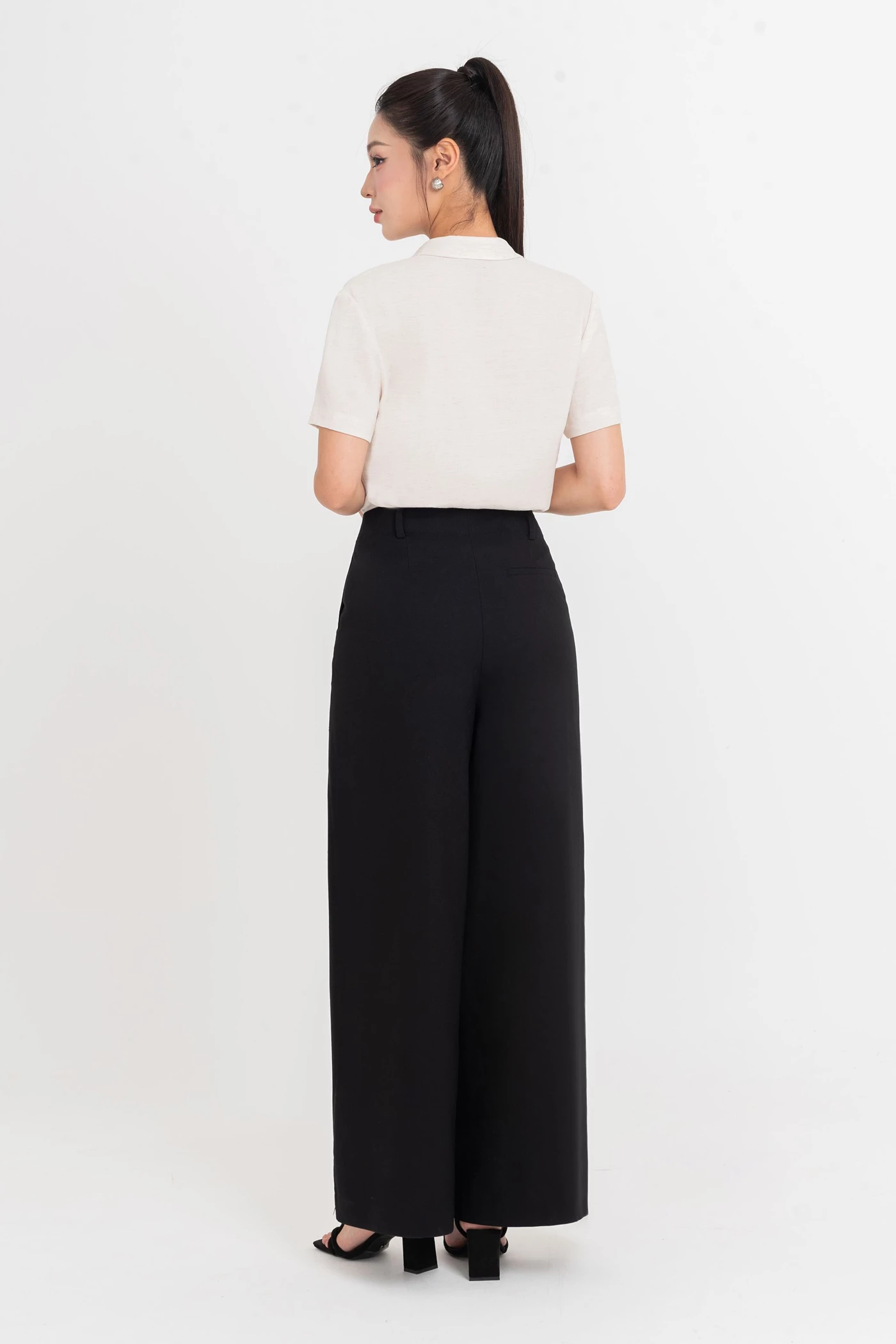 Linen Wide Pants - Quần dài suông