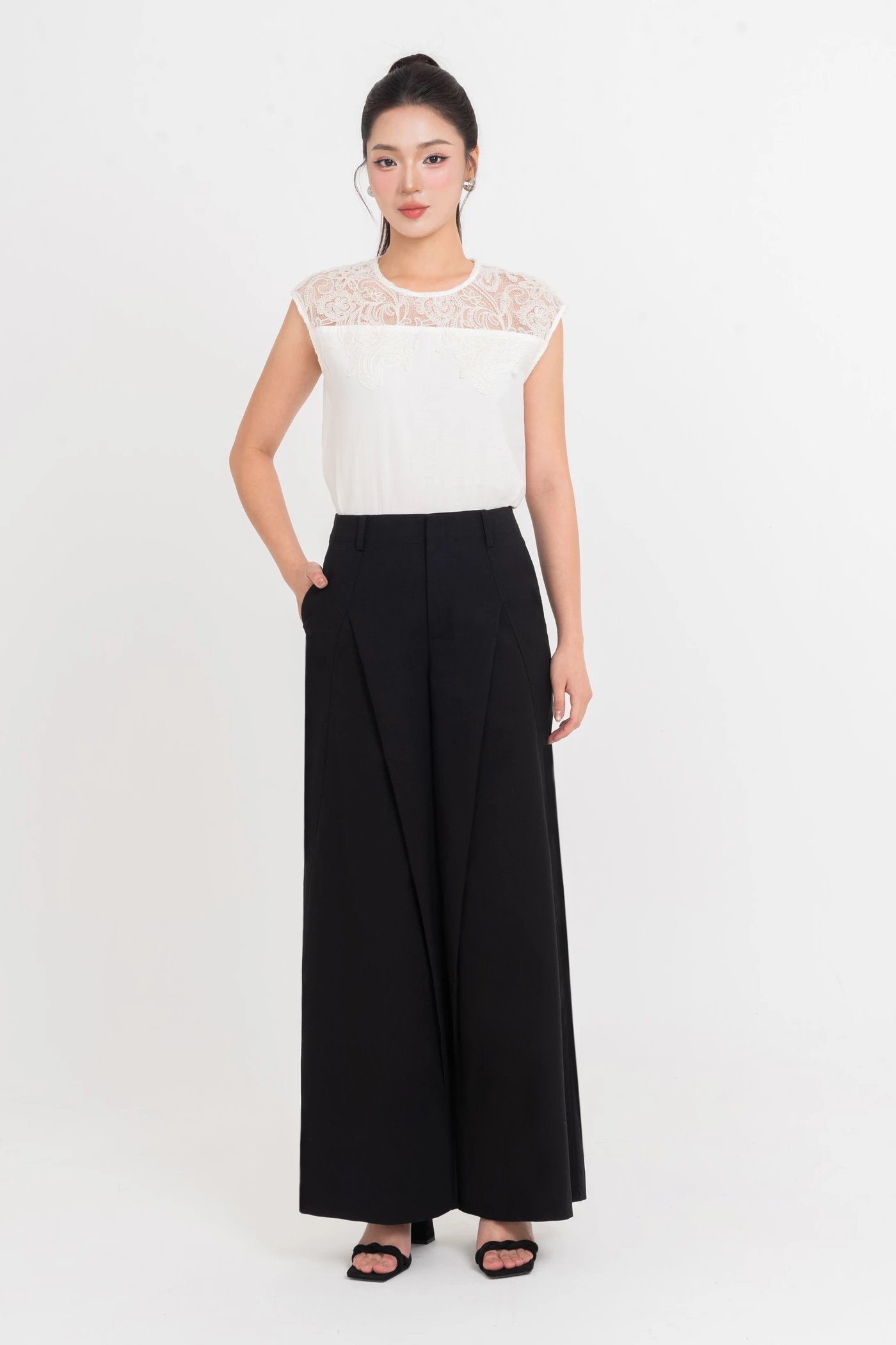 Linen Wide Pants - Quần dài suông