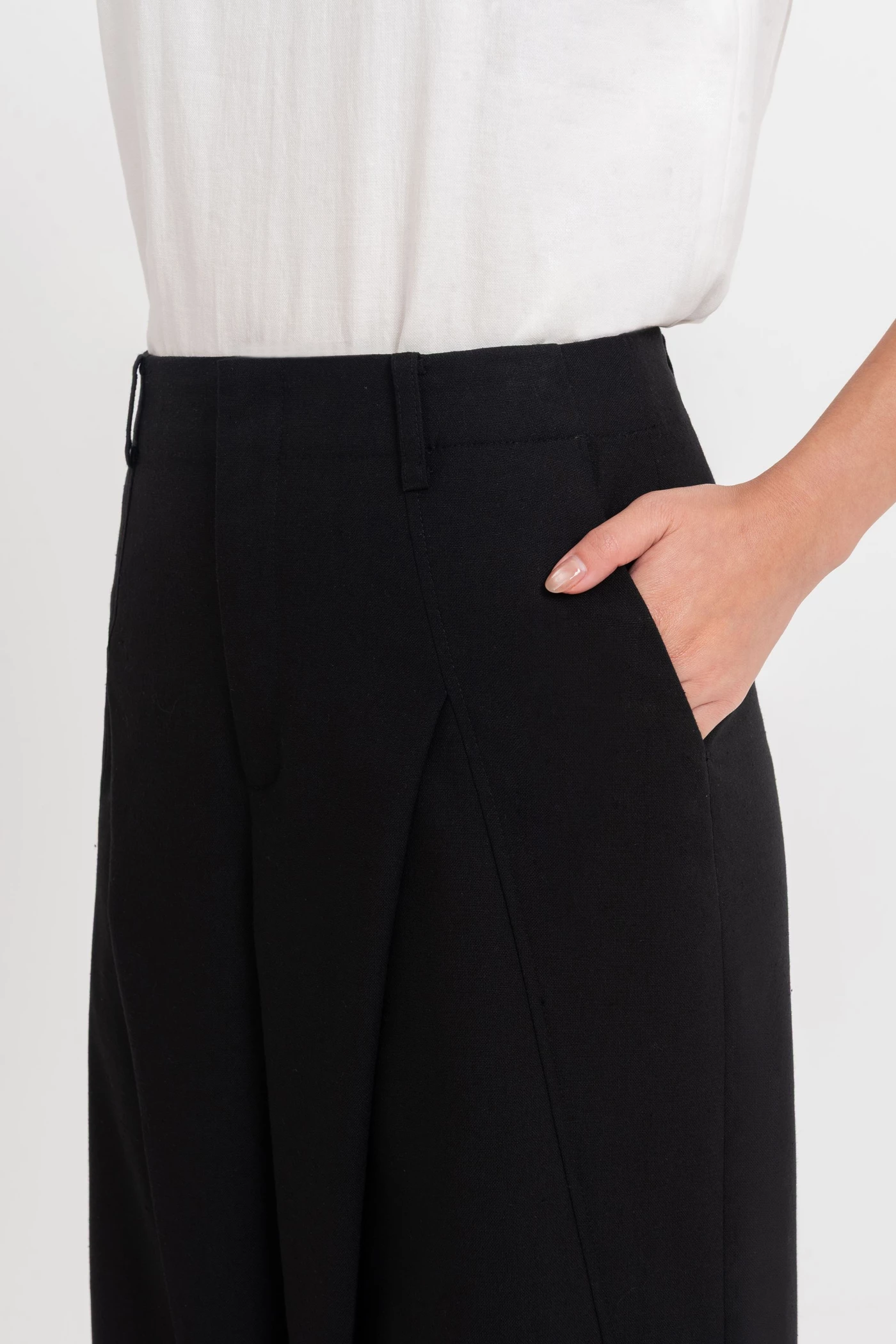 Linen Wide Pants - Quần dài suông