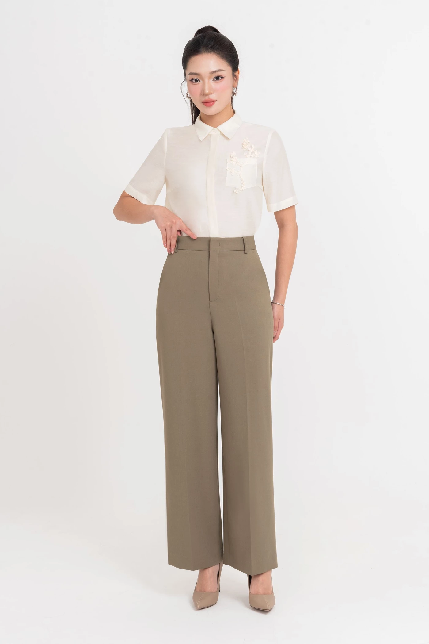 Classic IVY Pants - Quần dài ống suông