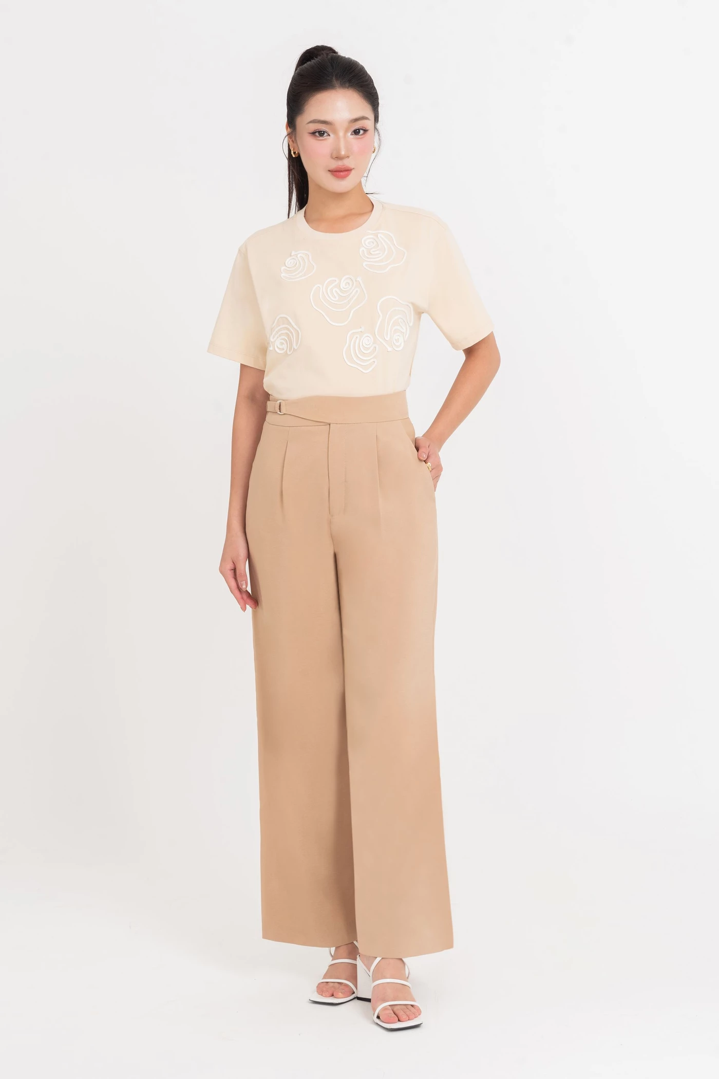 Citrus Wind Pants - Quần Tuytsi cách điệu