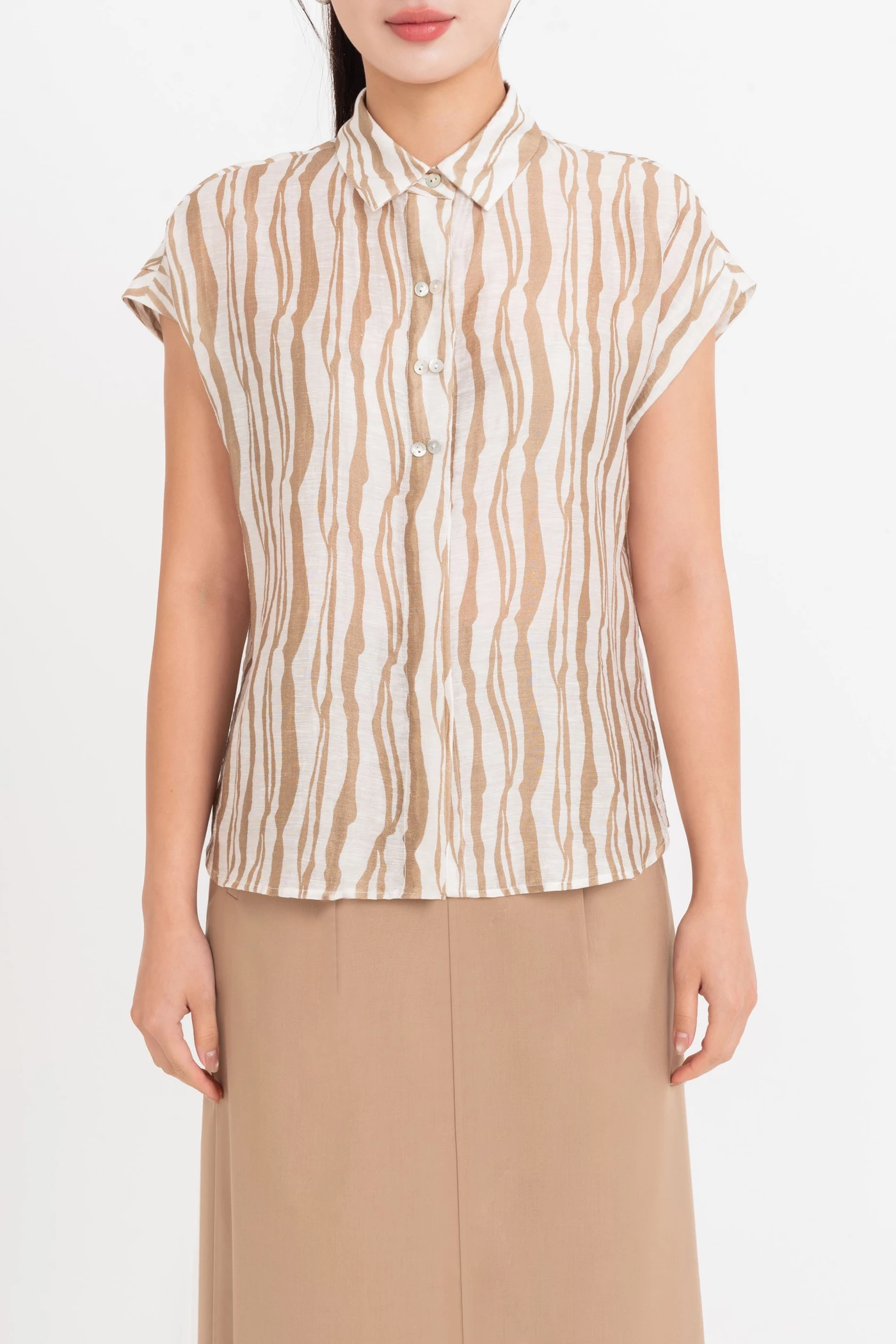 Ripple Stripes Shirt - Áo sơ mi kẻ