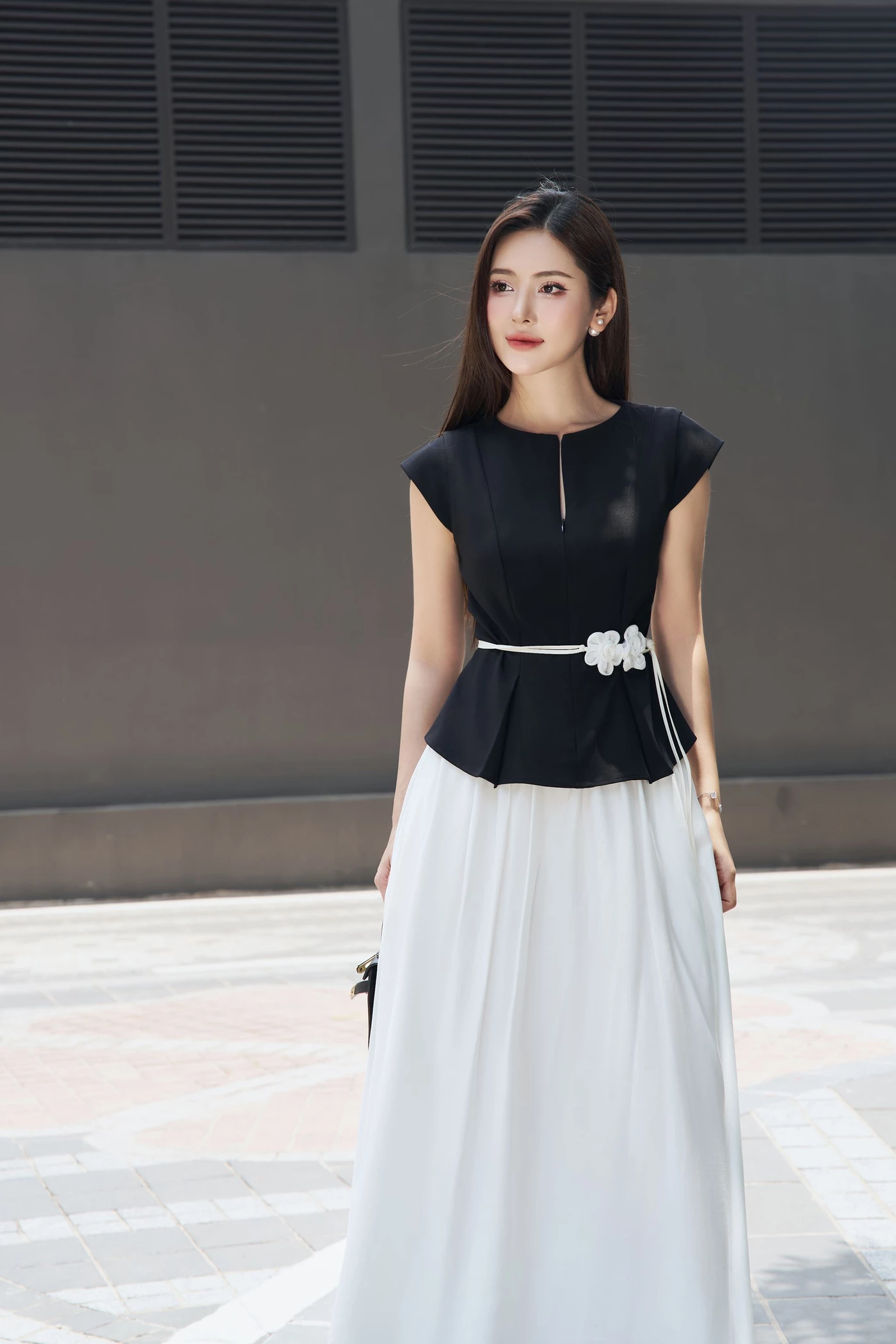 Grace Peplum Top - Áo kiểu Tuytsi