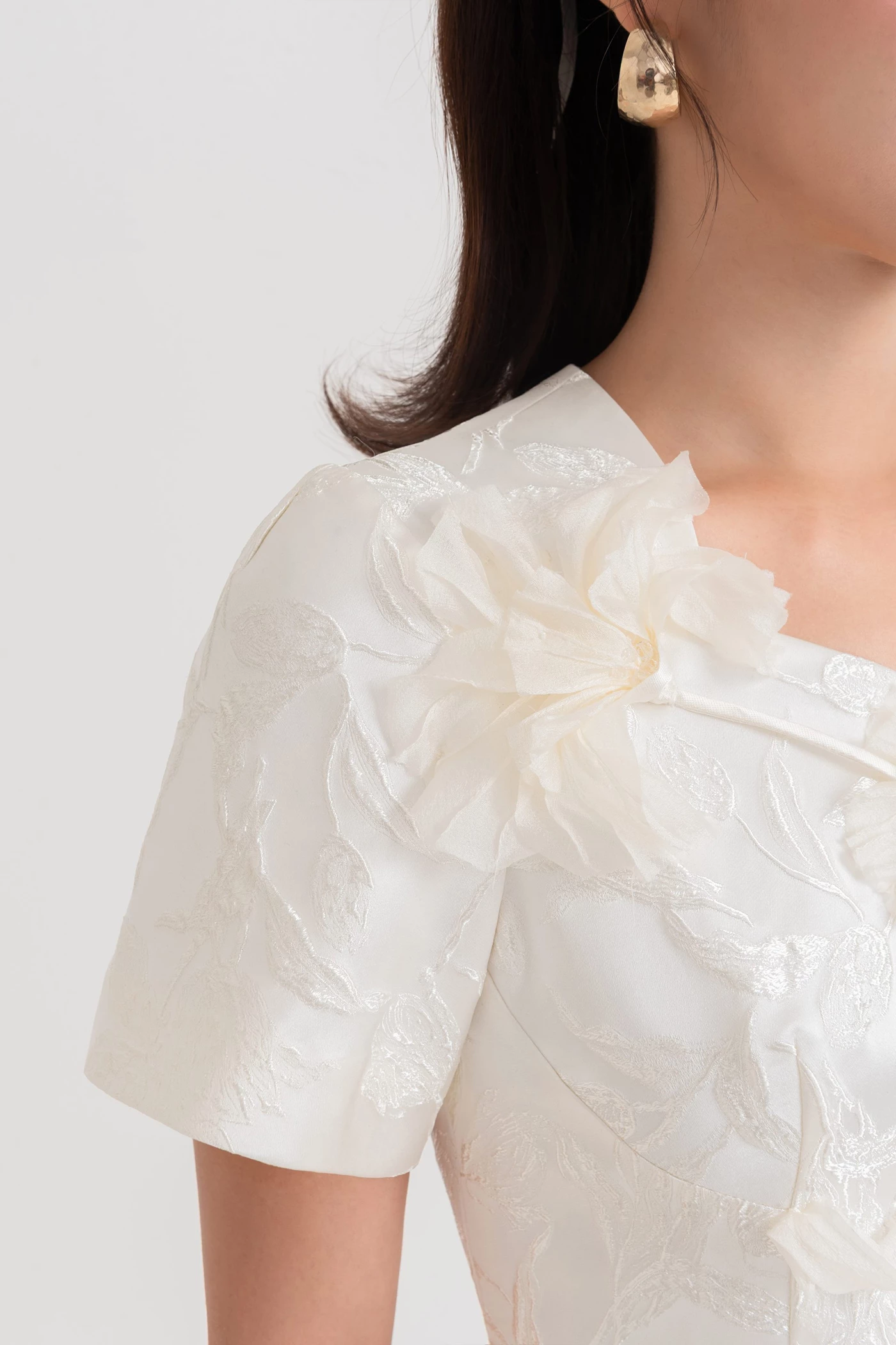 Noir Floras - Đầm dạ hội Organza