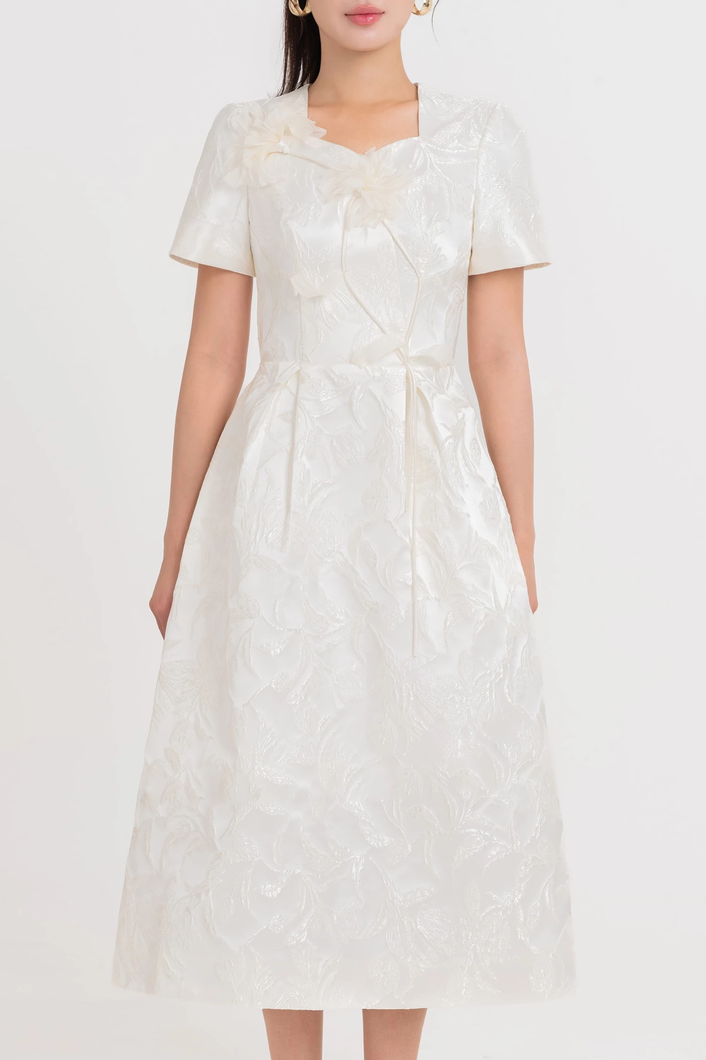 Noir Floras - Đầm dạ hội Organza