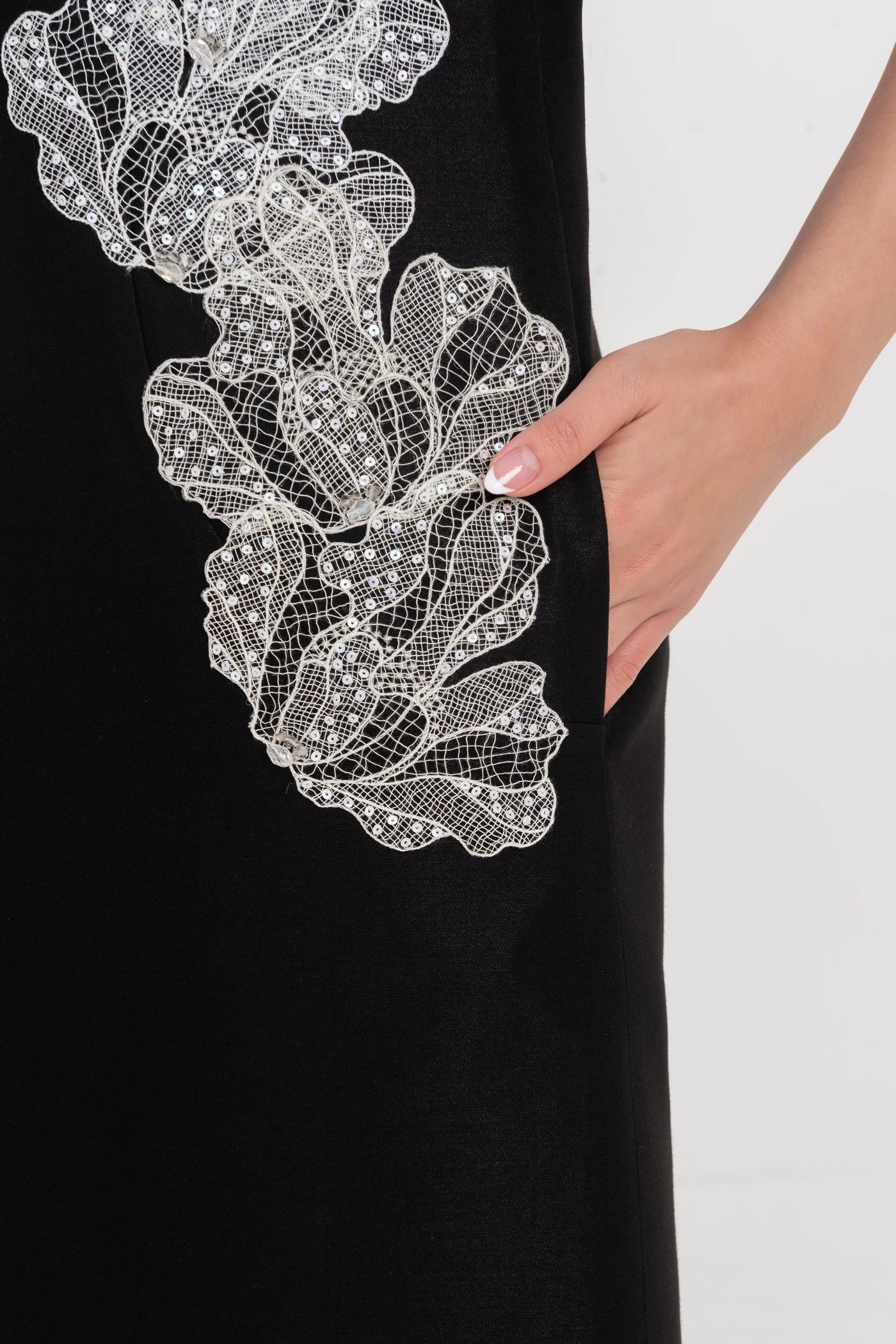 Embroided Blossom - Đầm dạ hội Organza