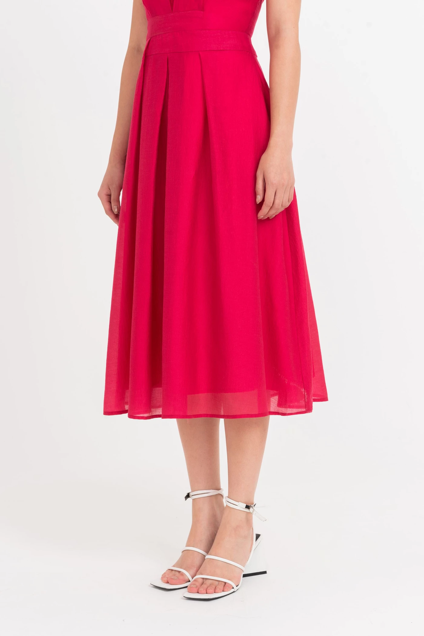 Tencel Alina Dress - Đầm lụa tay hến