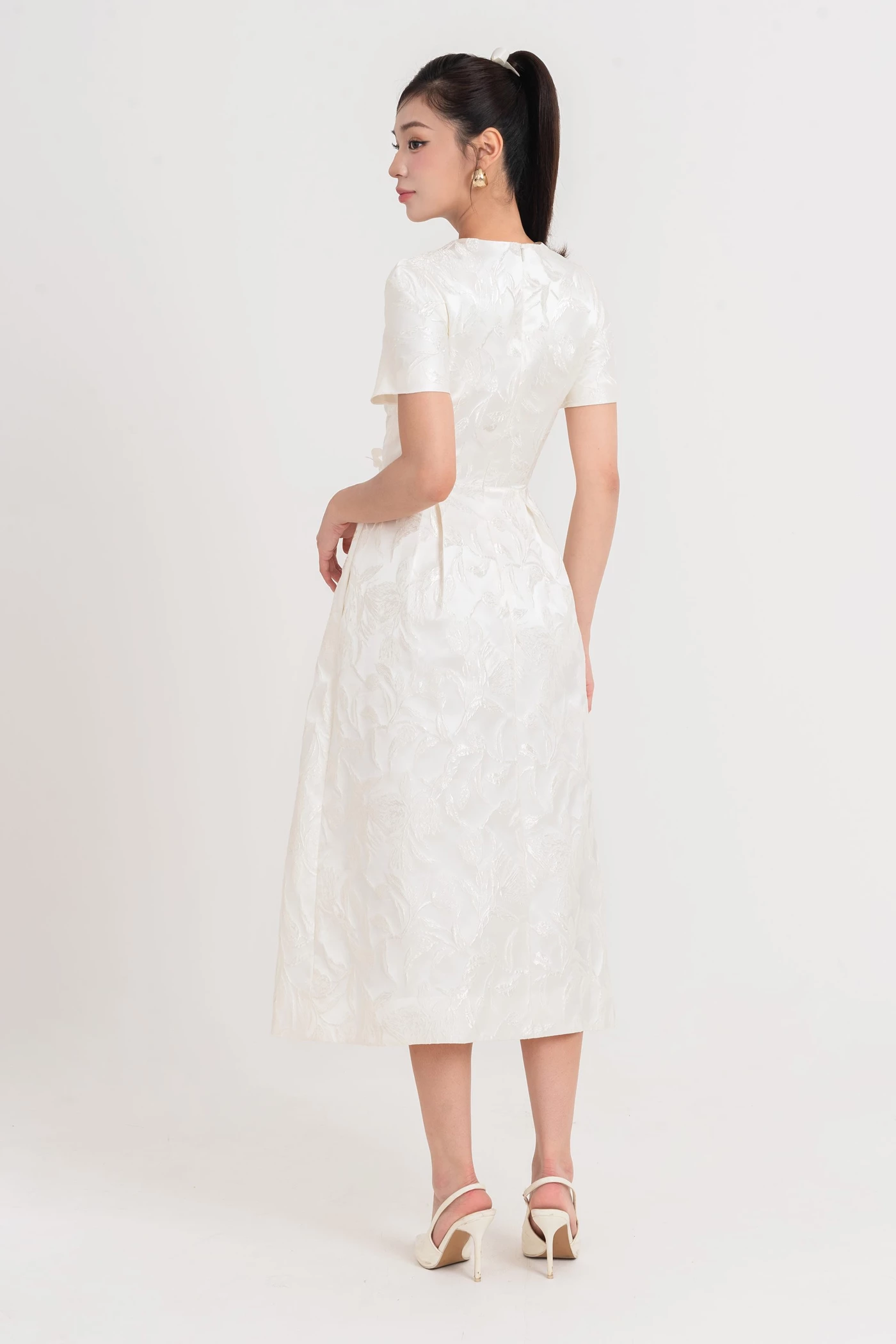 Noir Floras - Đầm dạ hội Organza