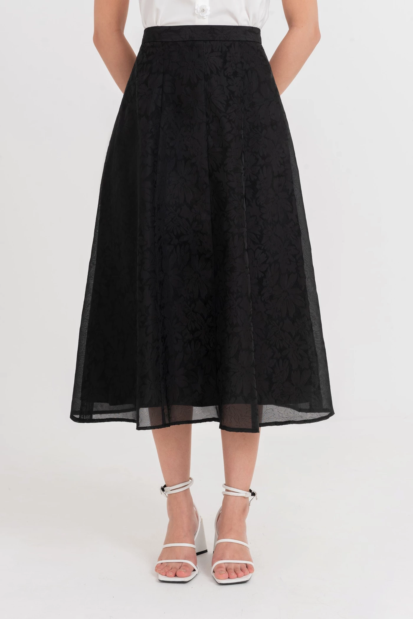 Mystic Midi Skirt – Chân váy họa tiết