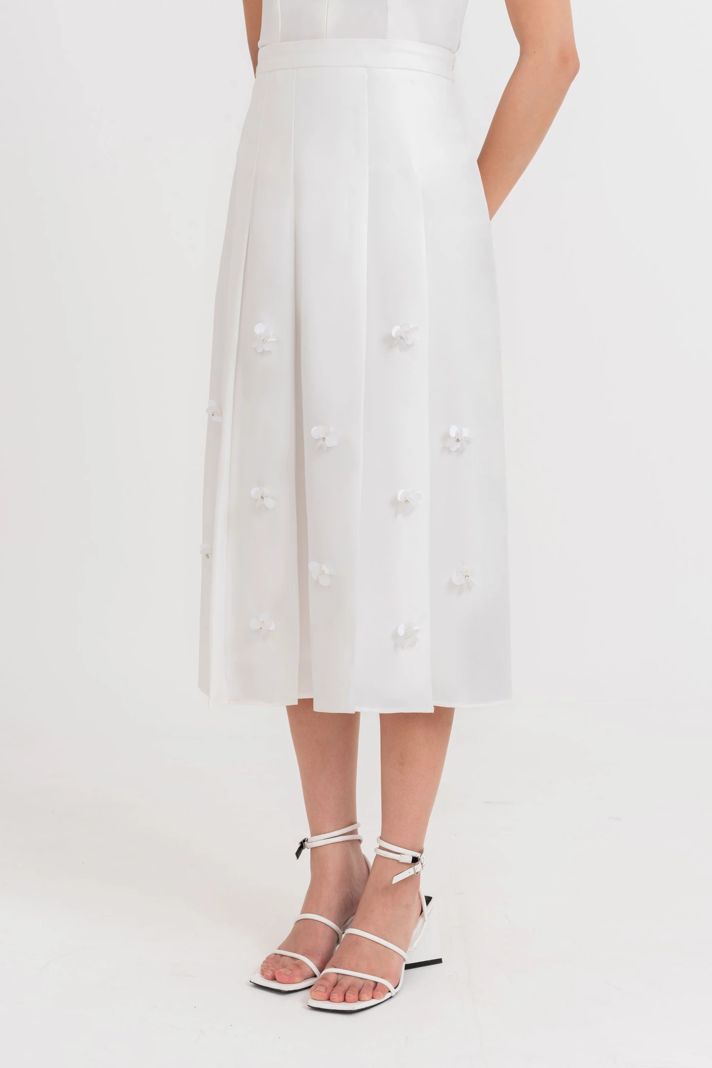 Grace Bloom Skirt – Chân váy hoa 3D