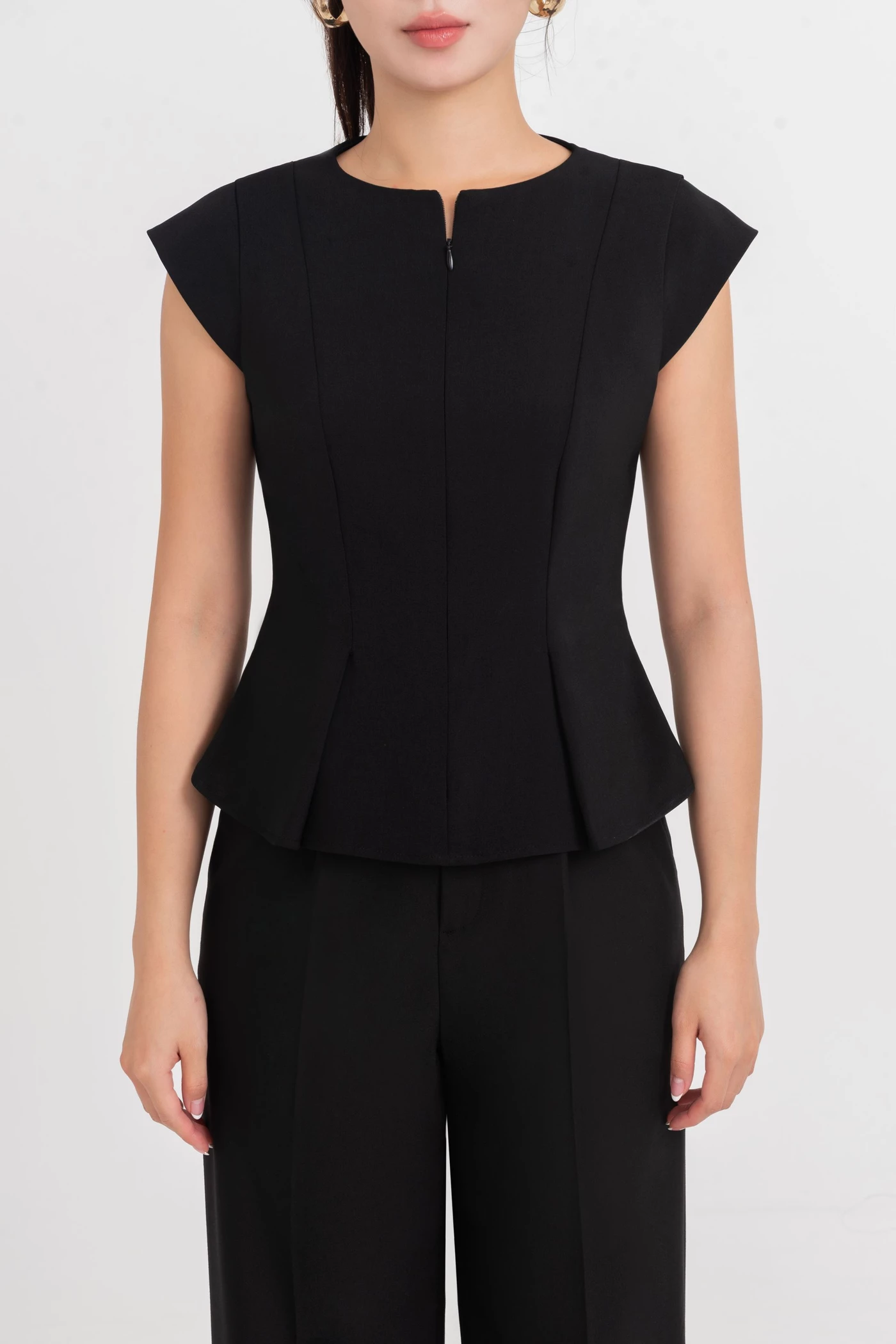 Grace Peplum Top - Áo kiểu Tuytsi