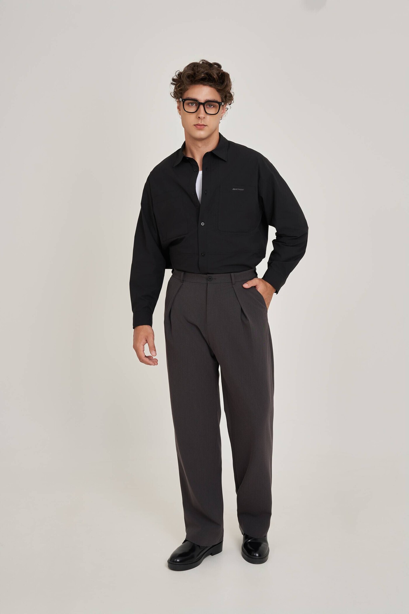 Áo sơ mi Relaxed Urban phối túi
