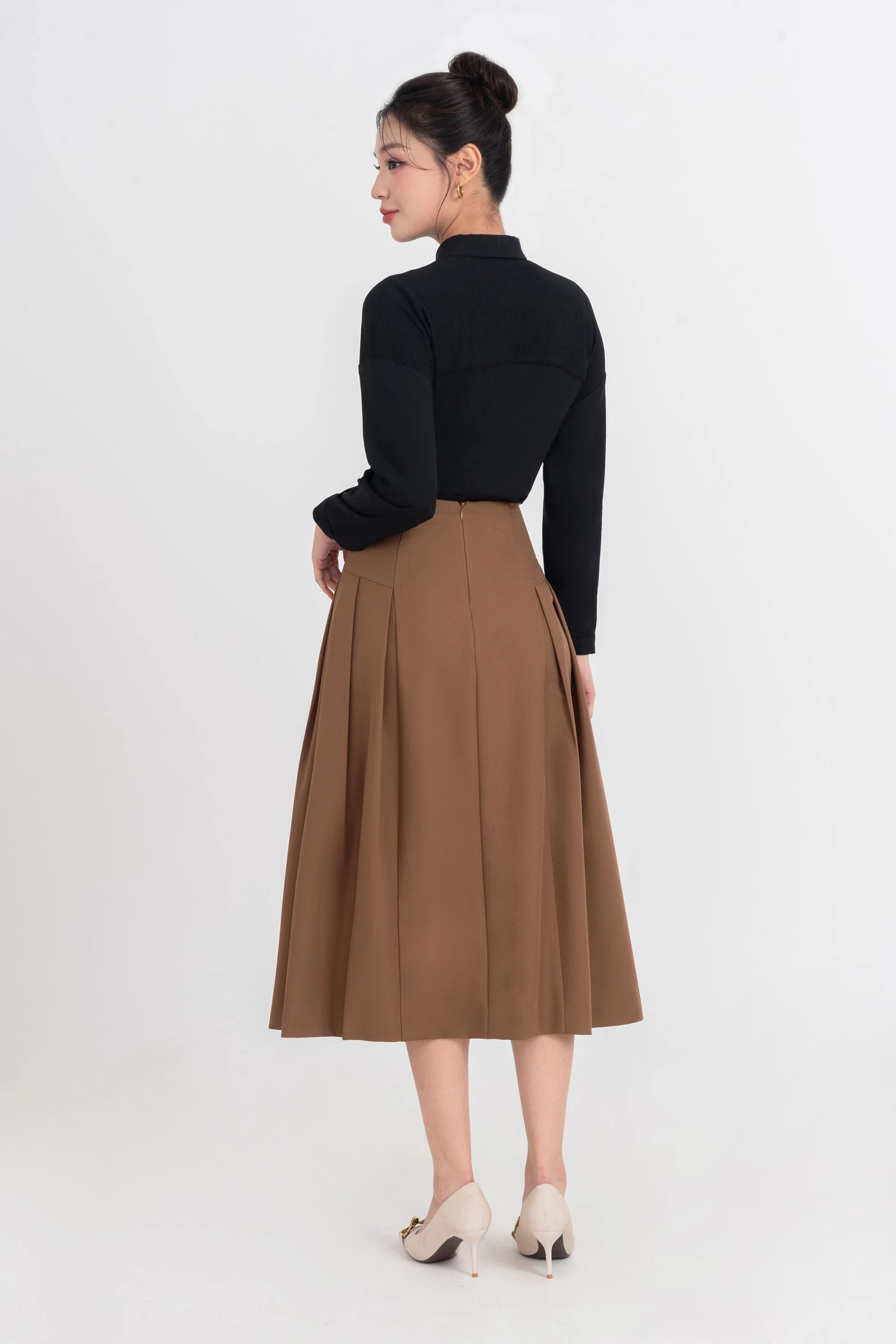 Chân váy xòe Retro Chic