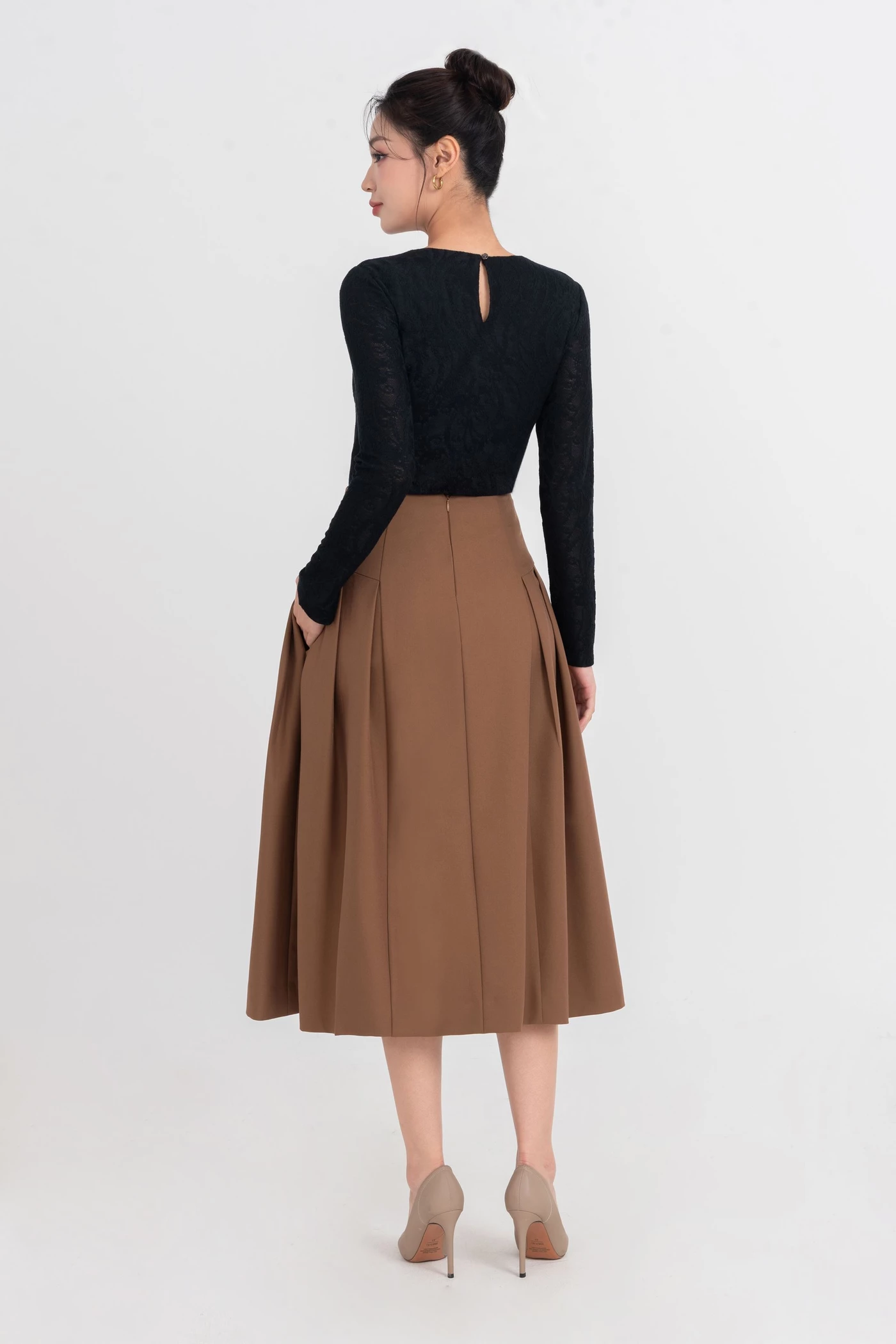 Chân váy xòe Retro Chic