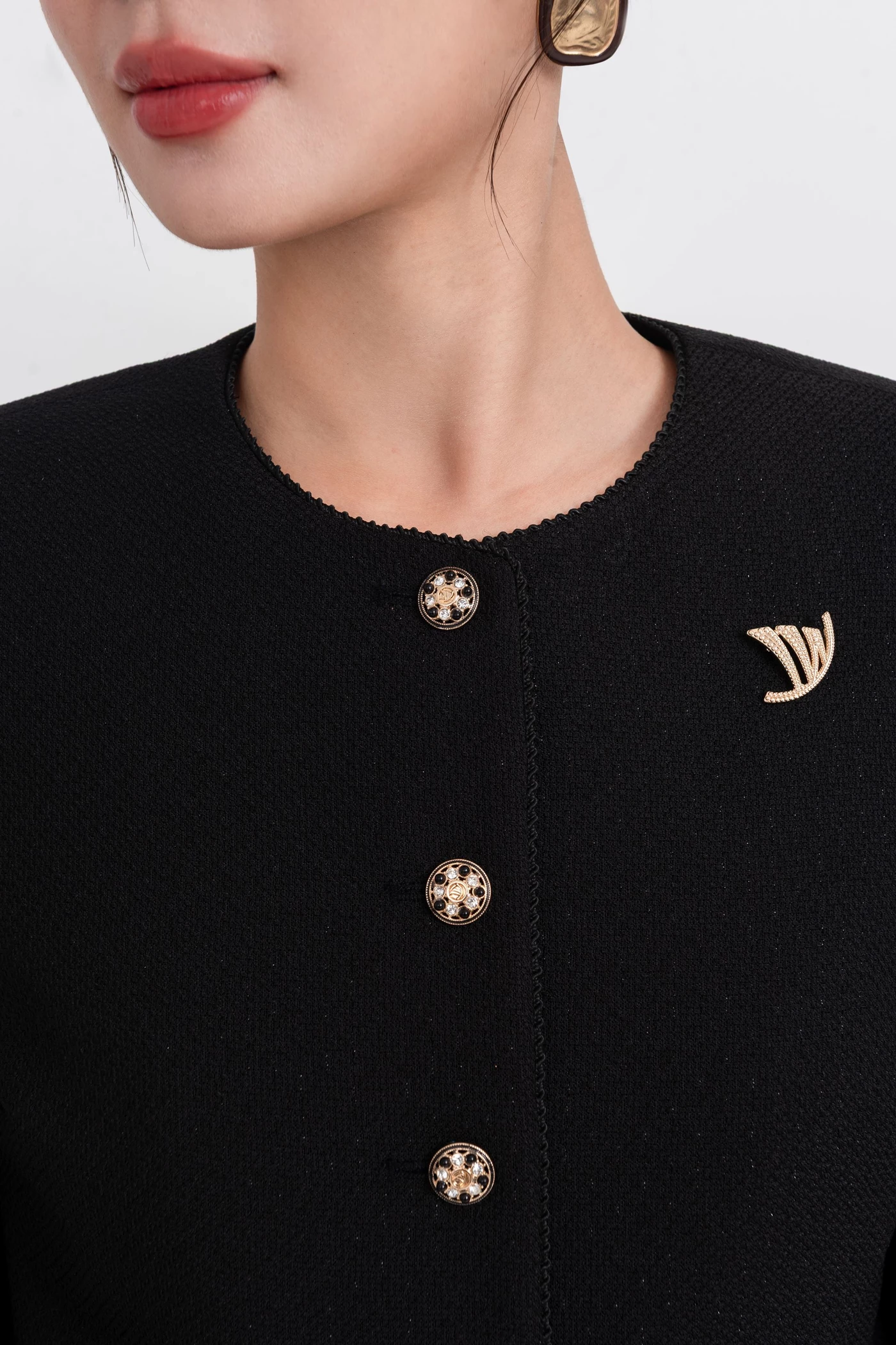 Áo khoác Tweed Elegance