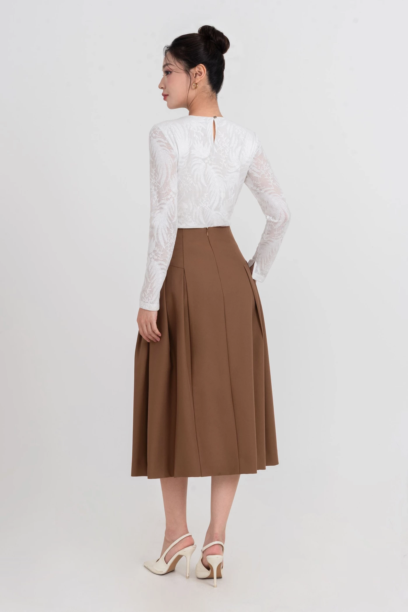 Chân váy xòe Retro Chic