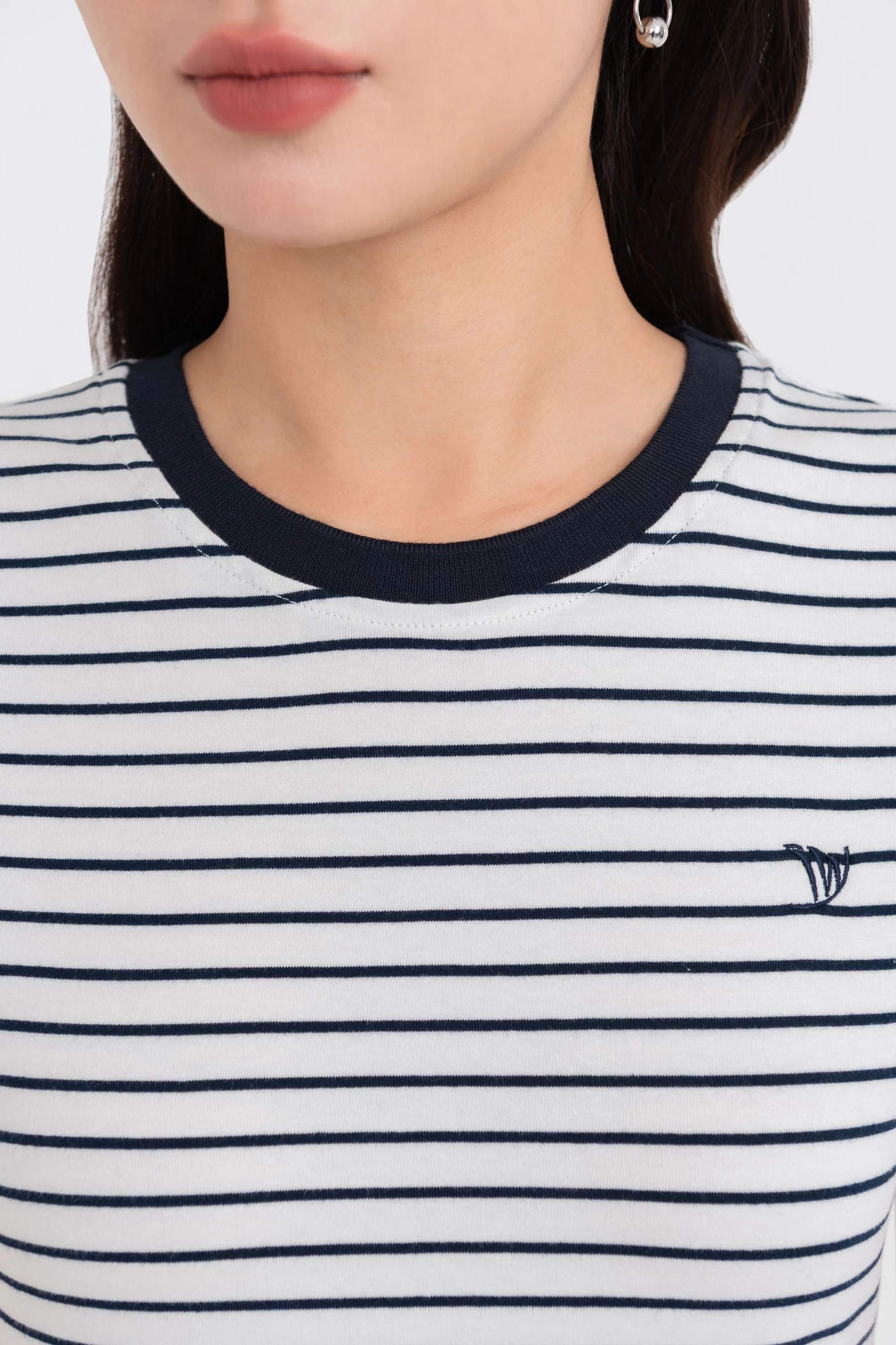 Red Striped T Shirt - Áo thun kẻ cotton