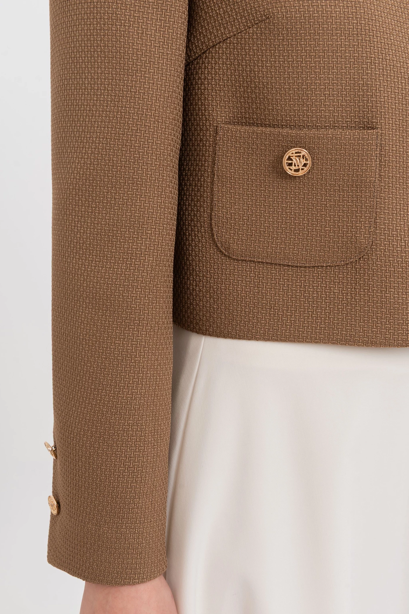 Áo vest Tweed Grace Charm