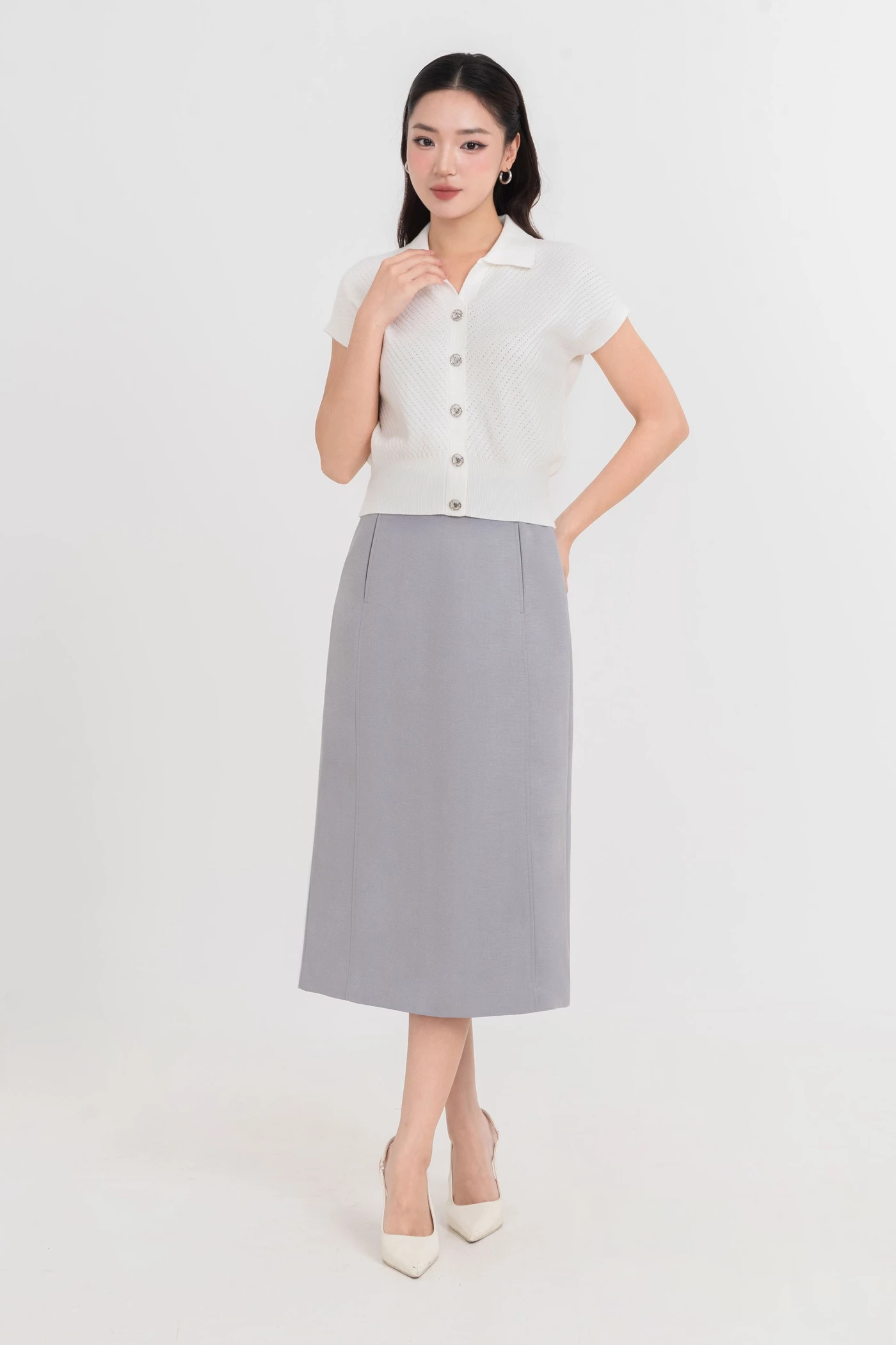 Chân váy bút chì Minimal