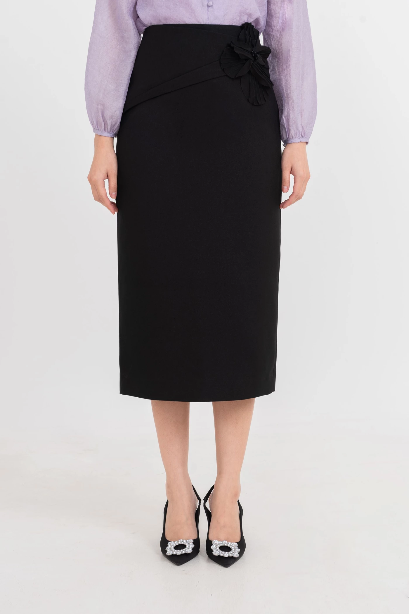 Chân váy bút chì Elegant Bloom