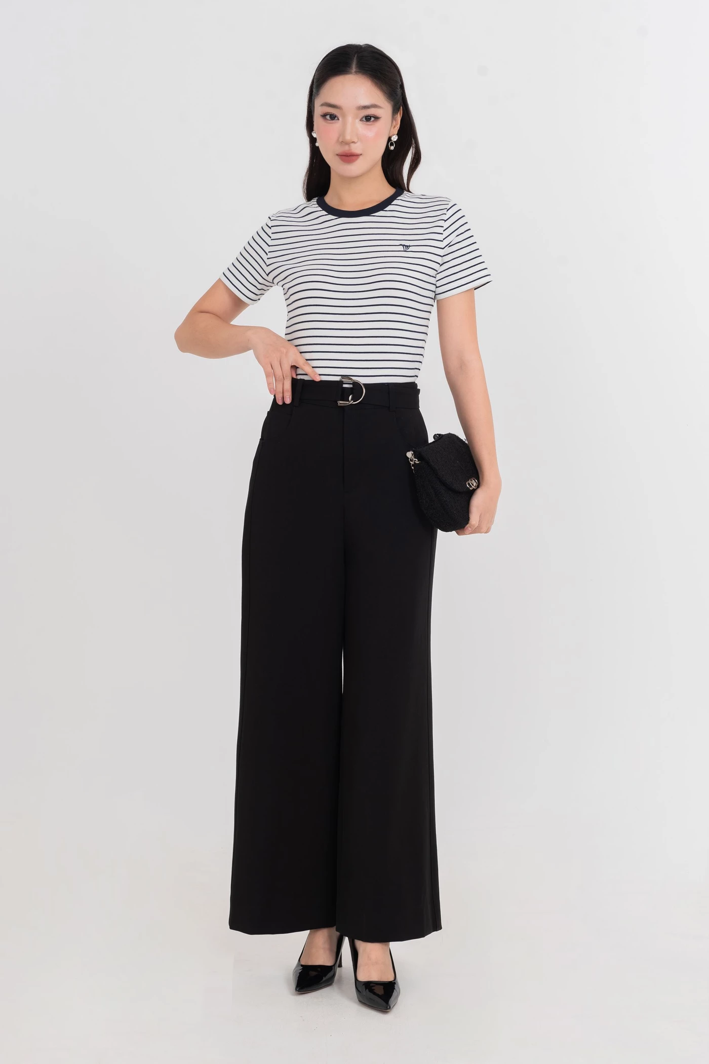 Red Striped T Shirt - Áo thun kẻ cotton