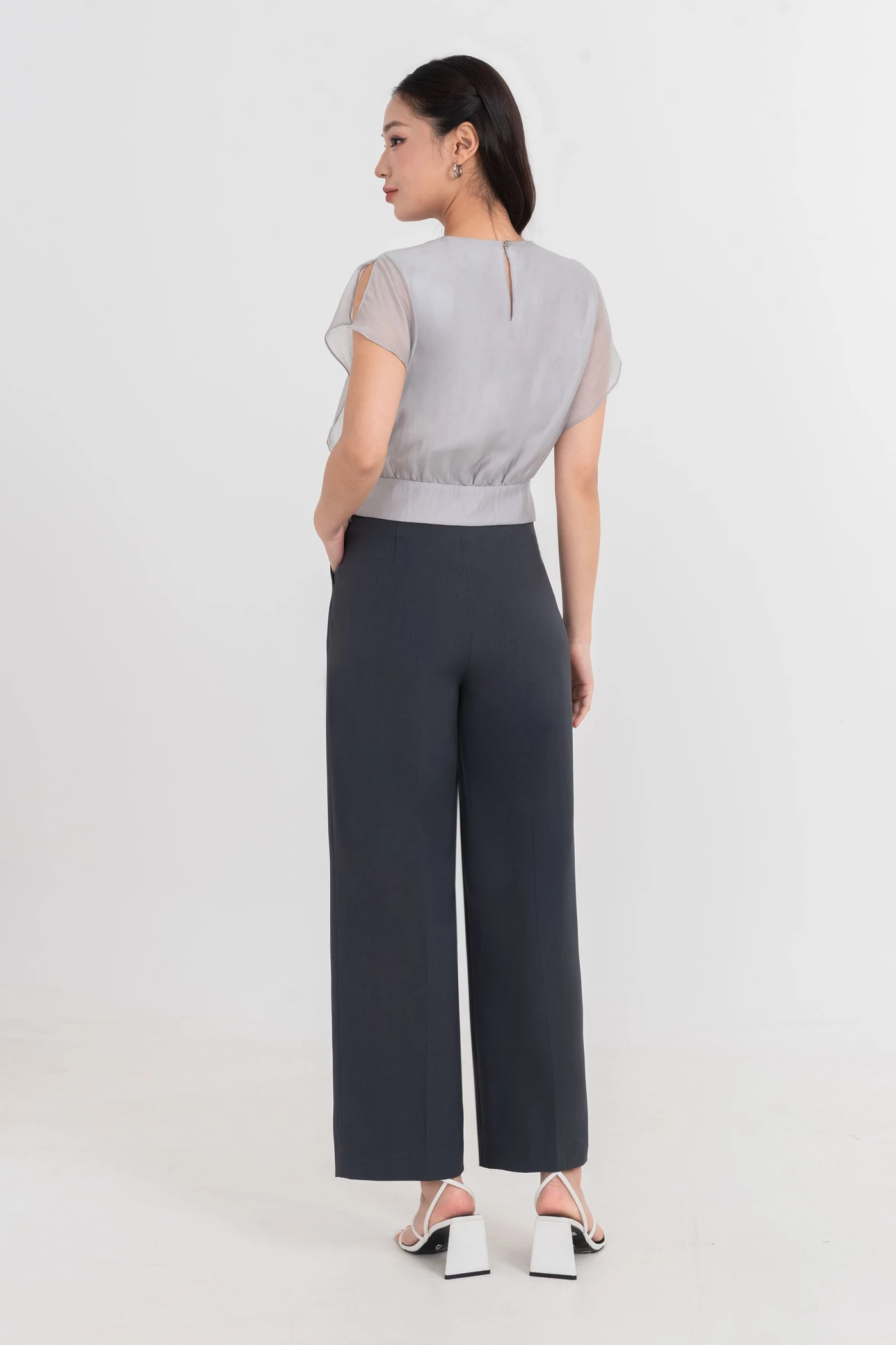 Áo sơ mi Grey Top