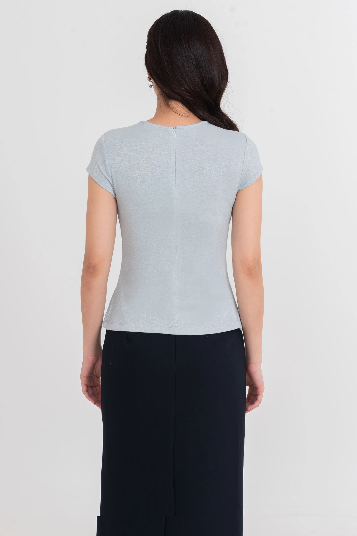 Simple Pleat Tee - Áo thun xếp ly