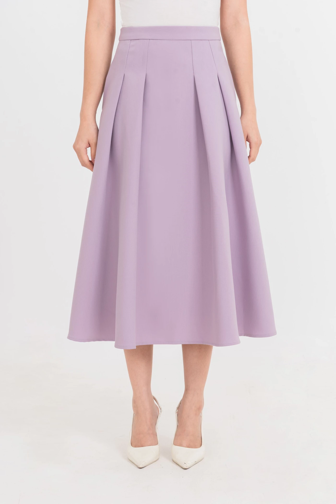 Chân váy midi xòe Elegance