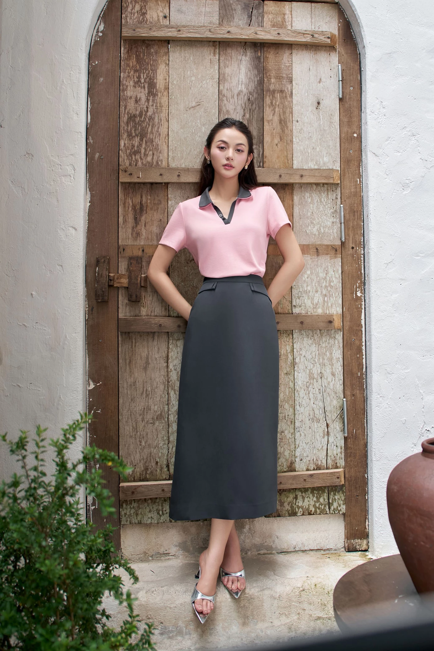 Áo Polo Peony Casual