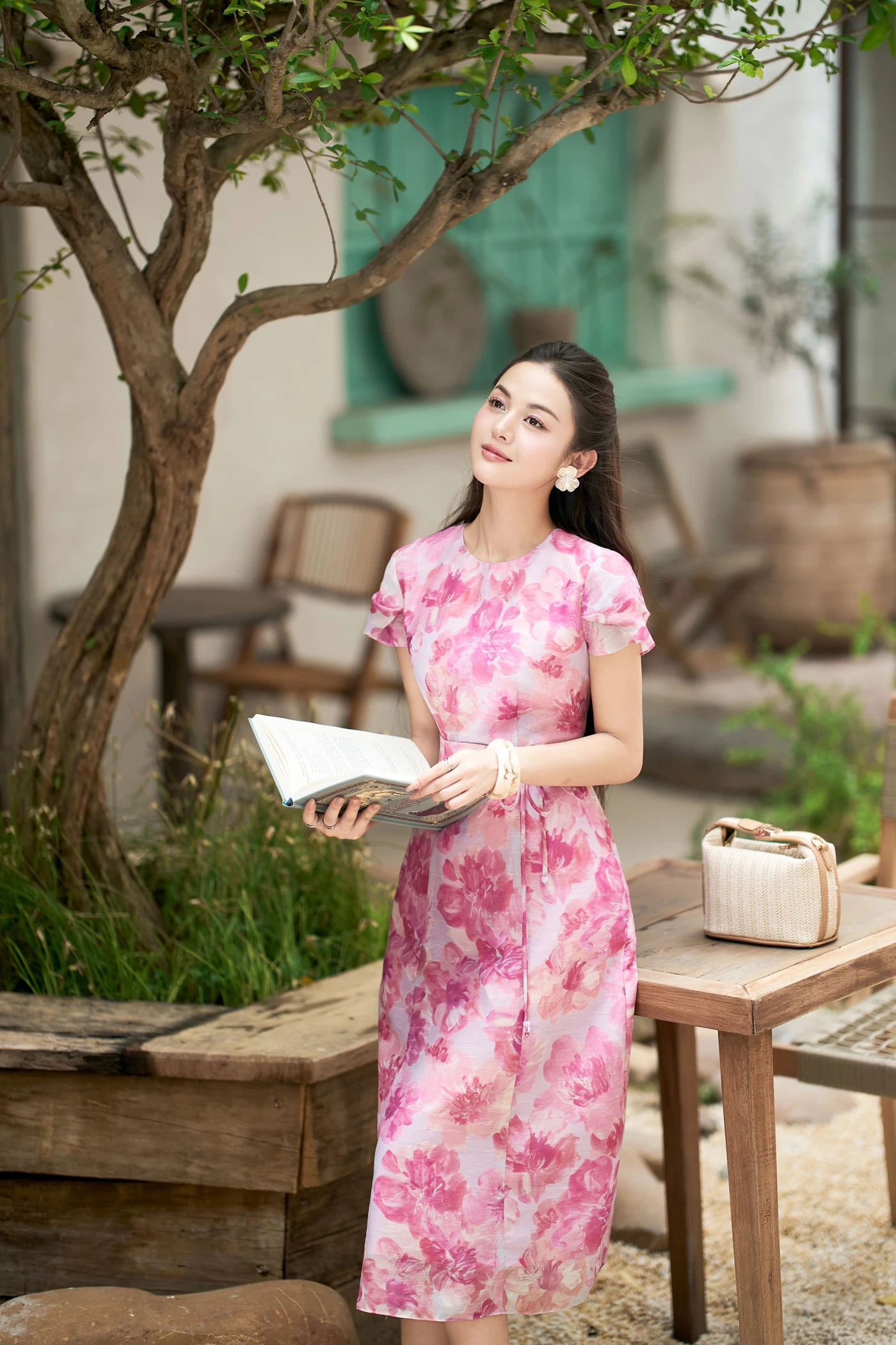 Midi Flora Dress