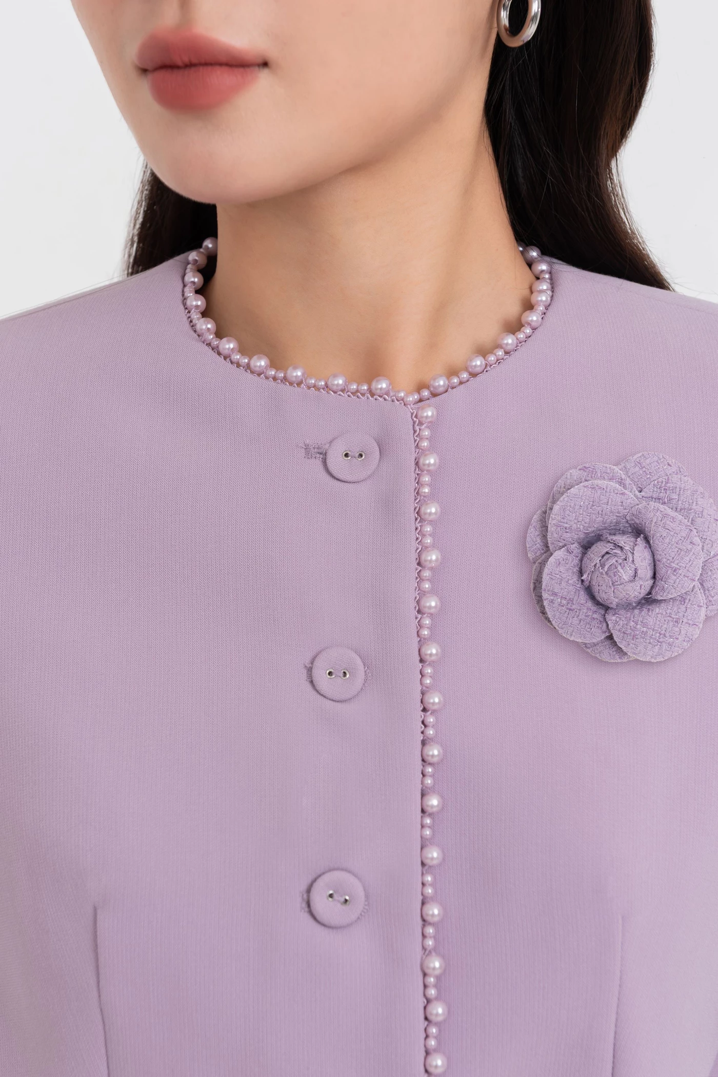 Áo vest ngọc trai Elegance