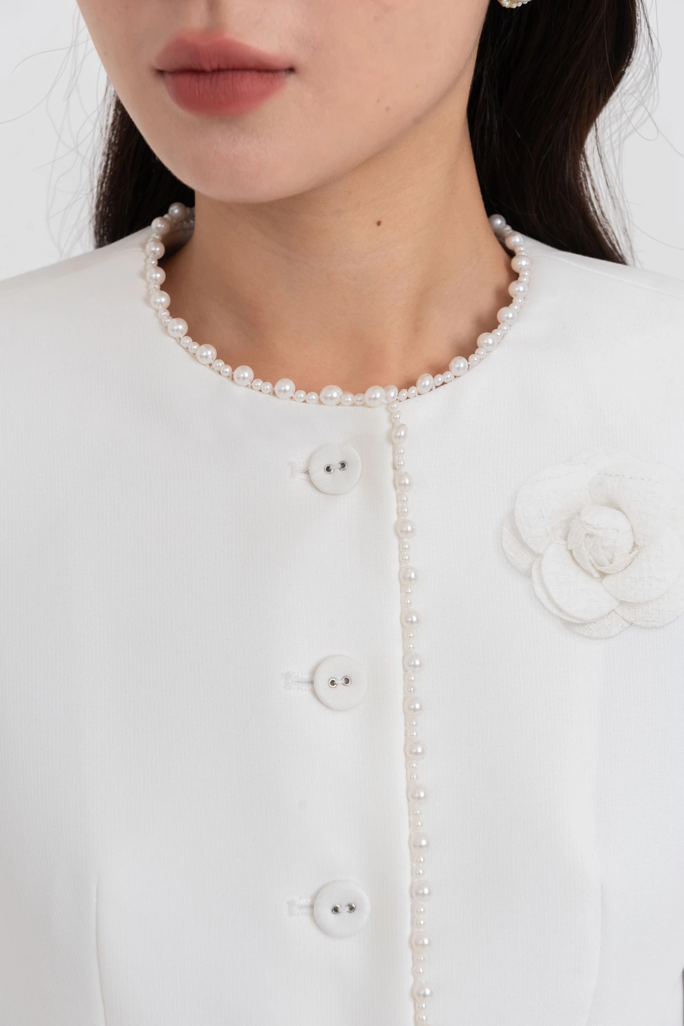 Áo vest ngọc trai Elegance