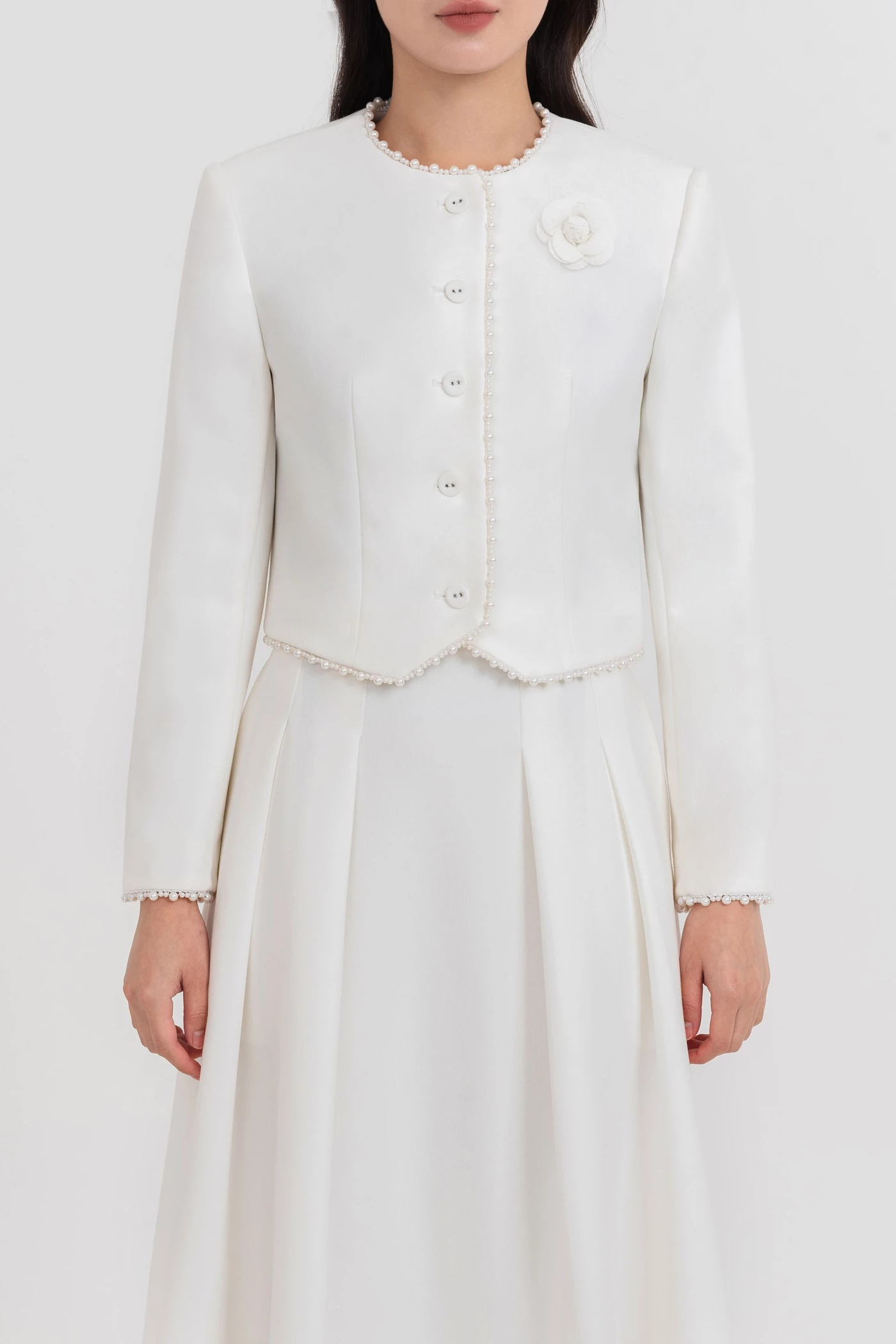Áo vest ngọc trai Elegance