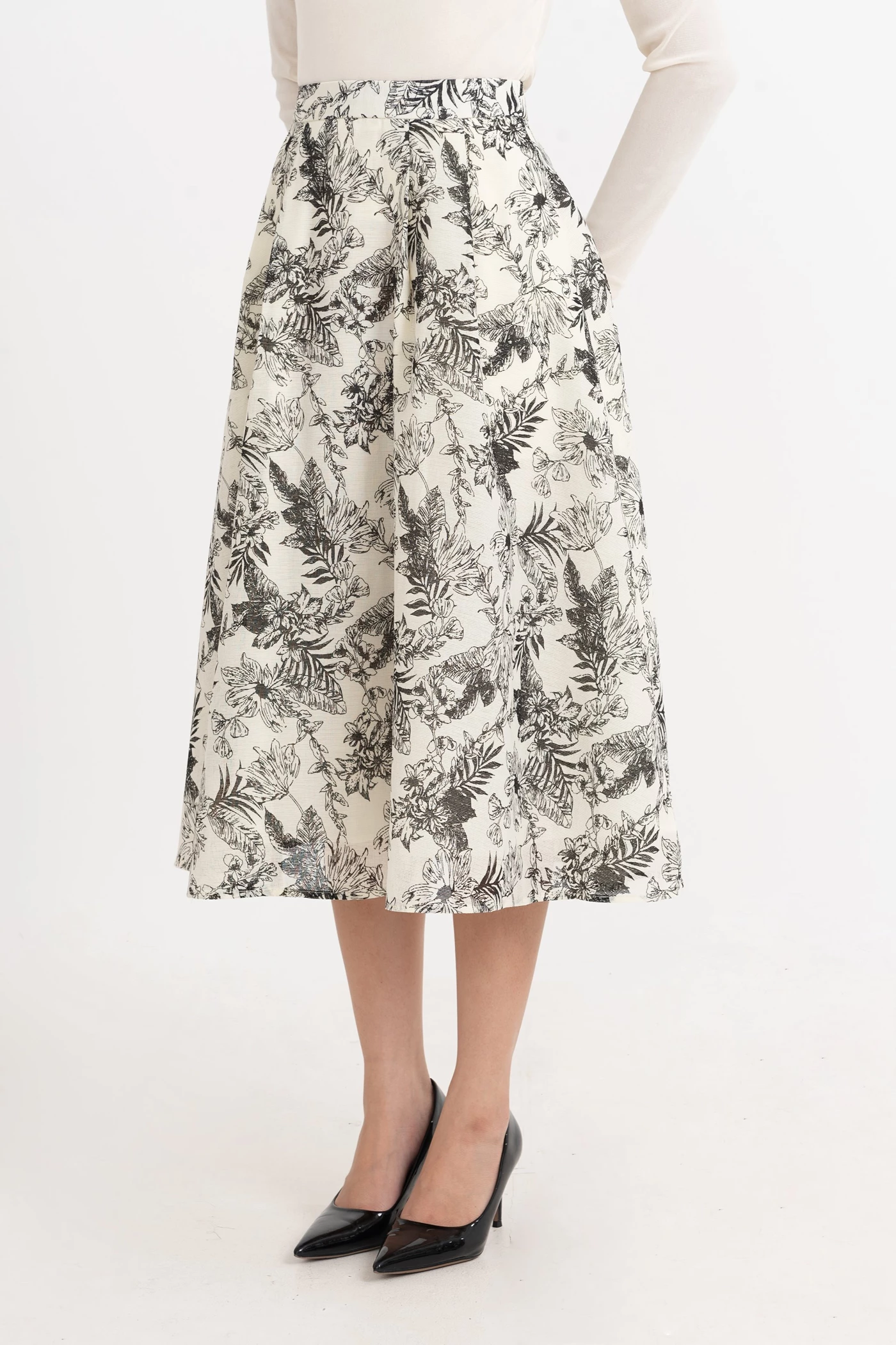 Chân váy Organza Floral