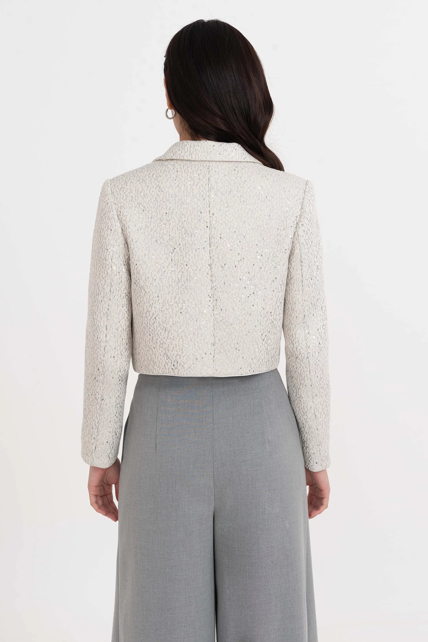 Áo khoác tweed Chic Modern