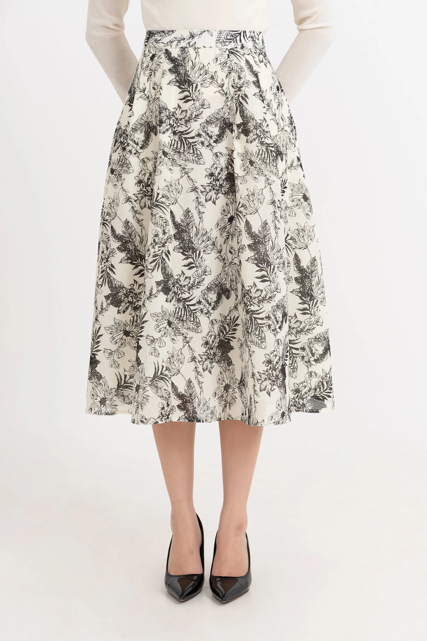 Chân váy Organza Floral