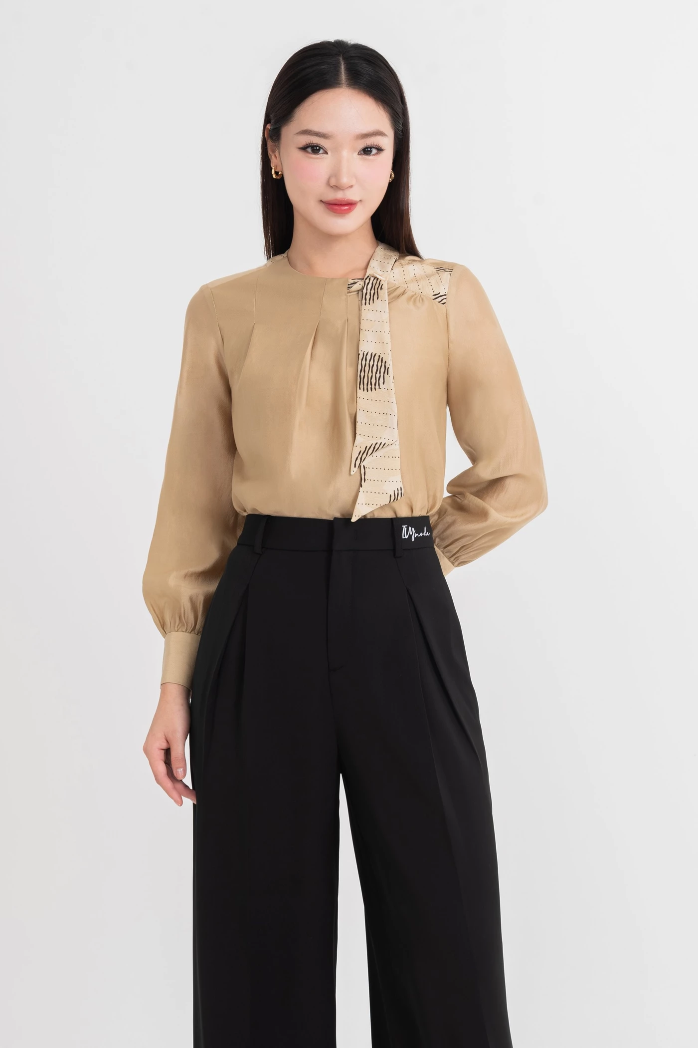 Quần tây Tuytsi Wide Leg