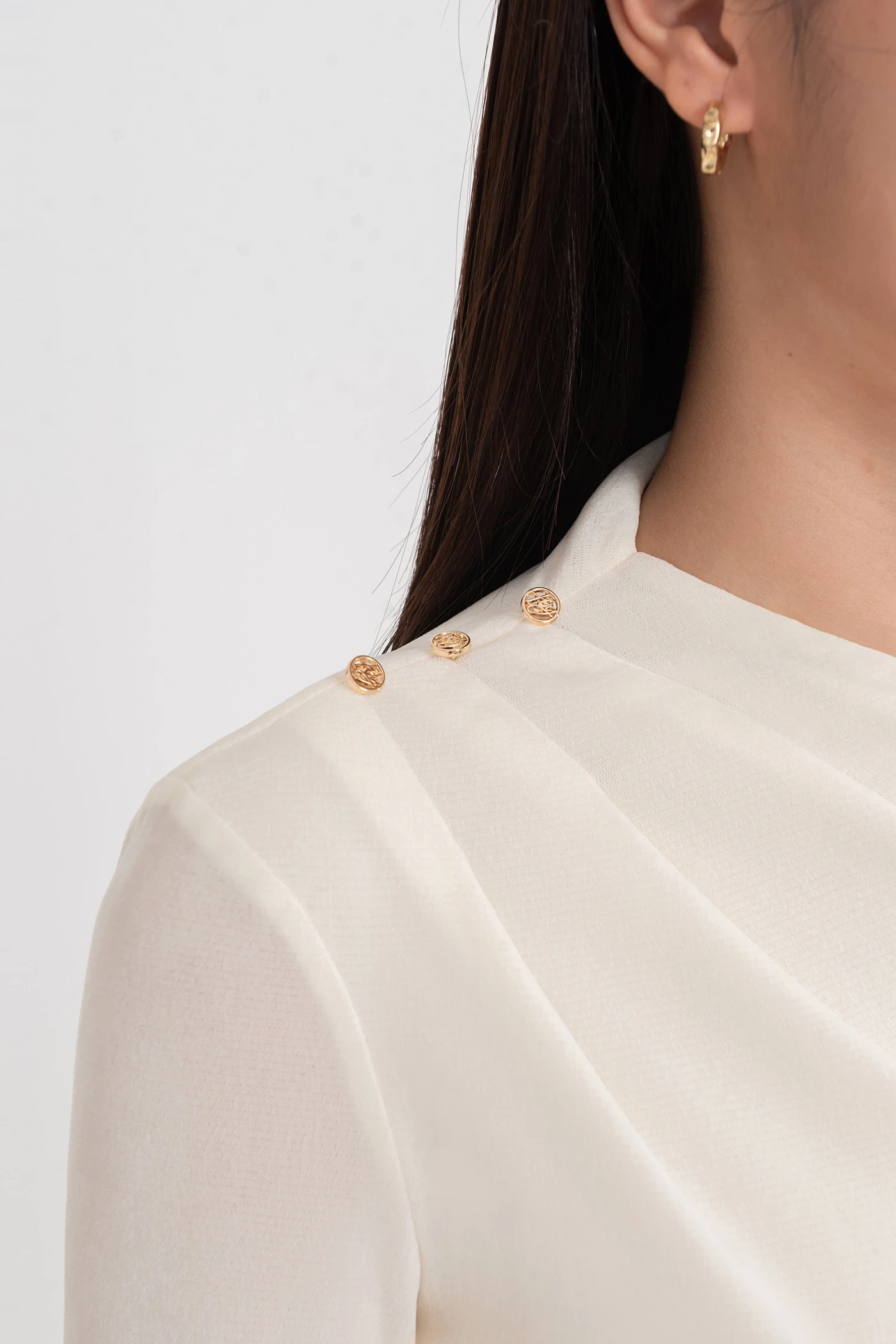 Áo nhung tay dài Charm Top