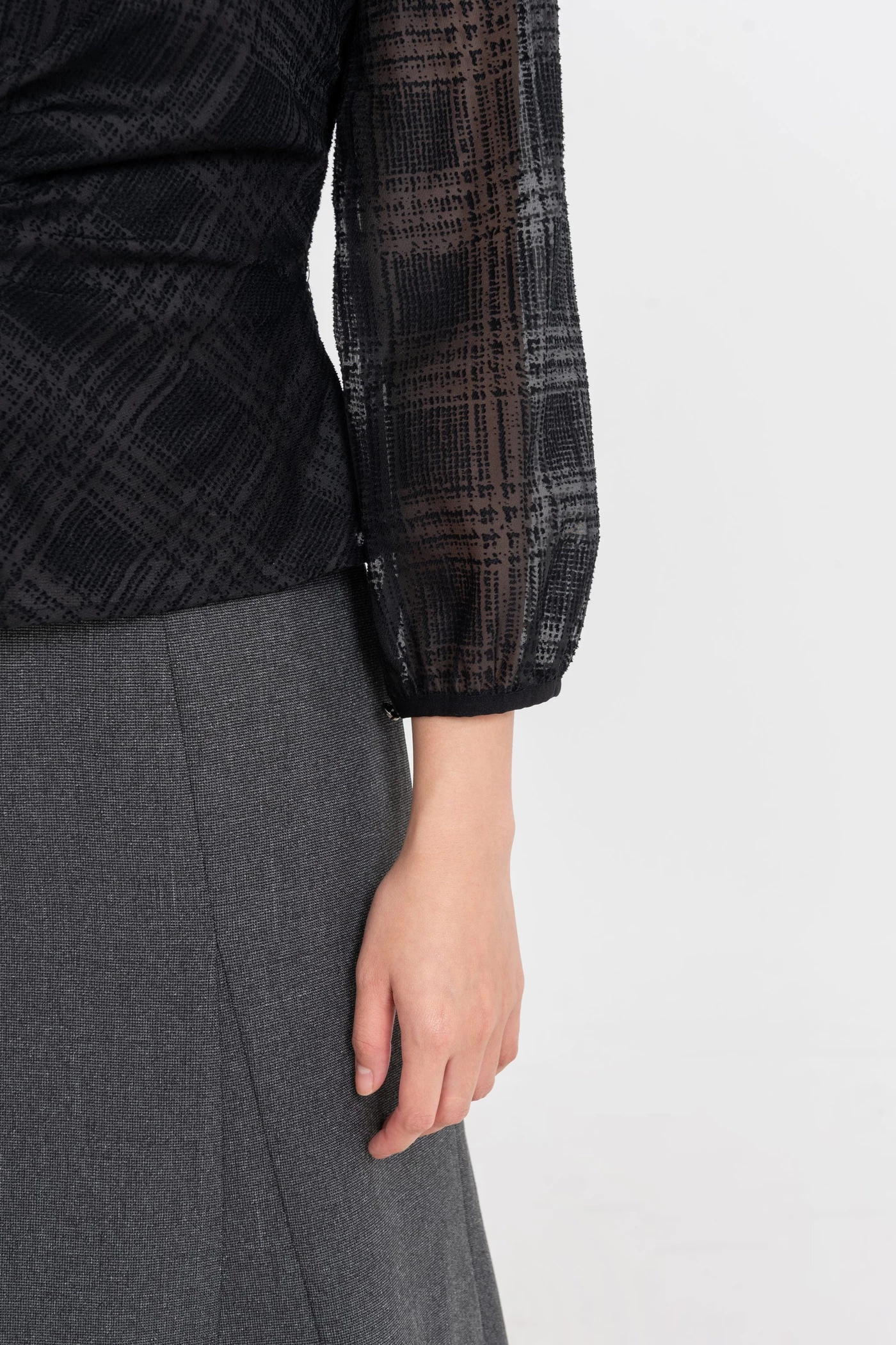 Áo kiểu Grace Pleat
