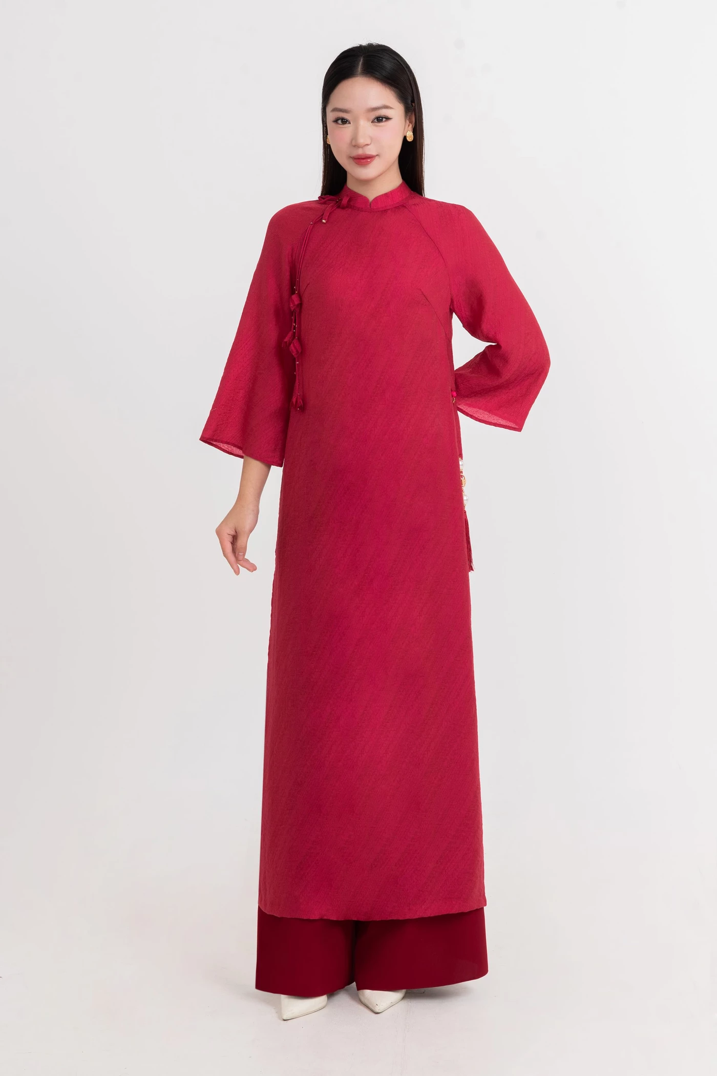 Áo dài Hồng Minh