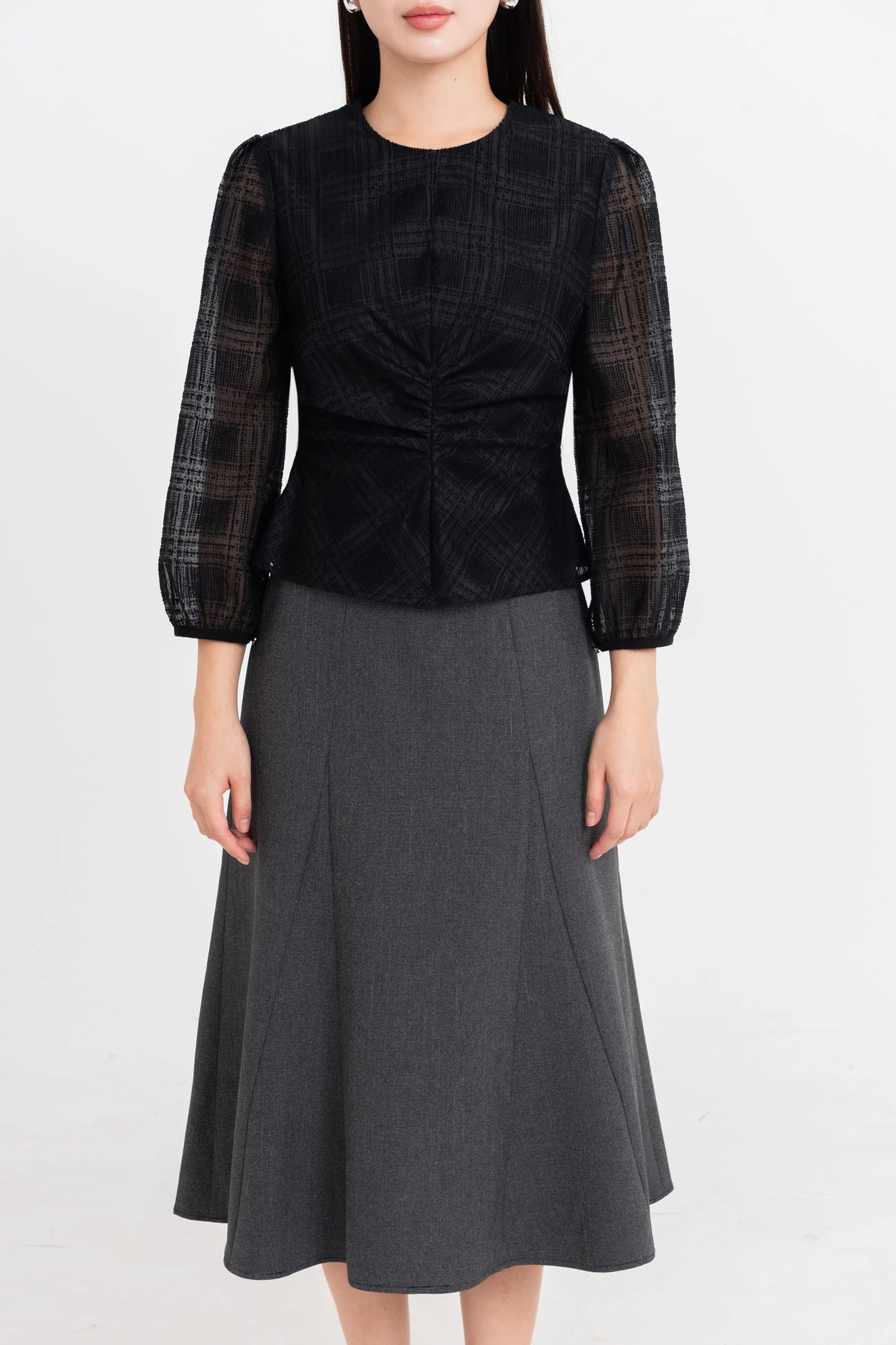Áo kiểu Grace Pleat
