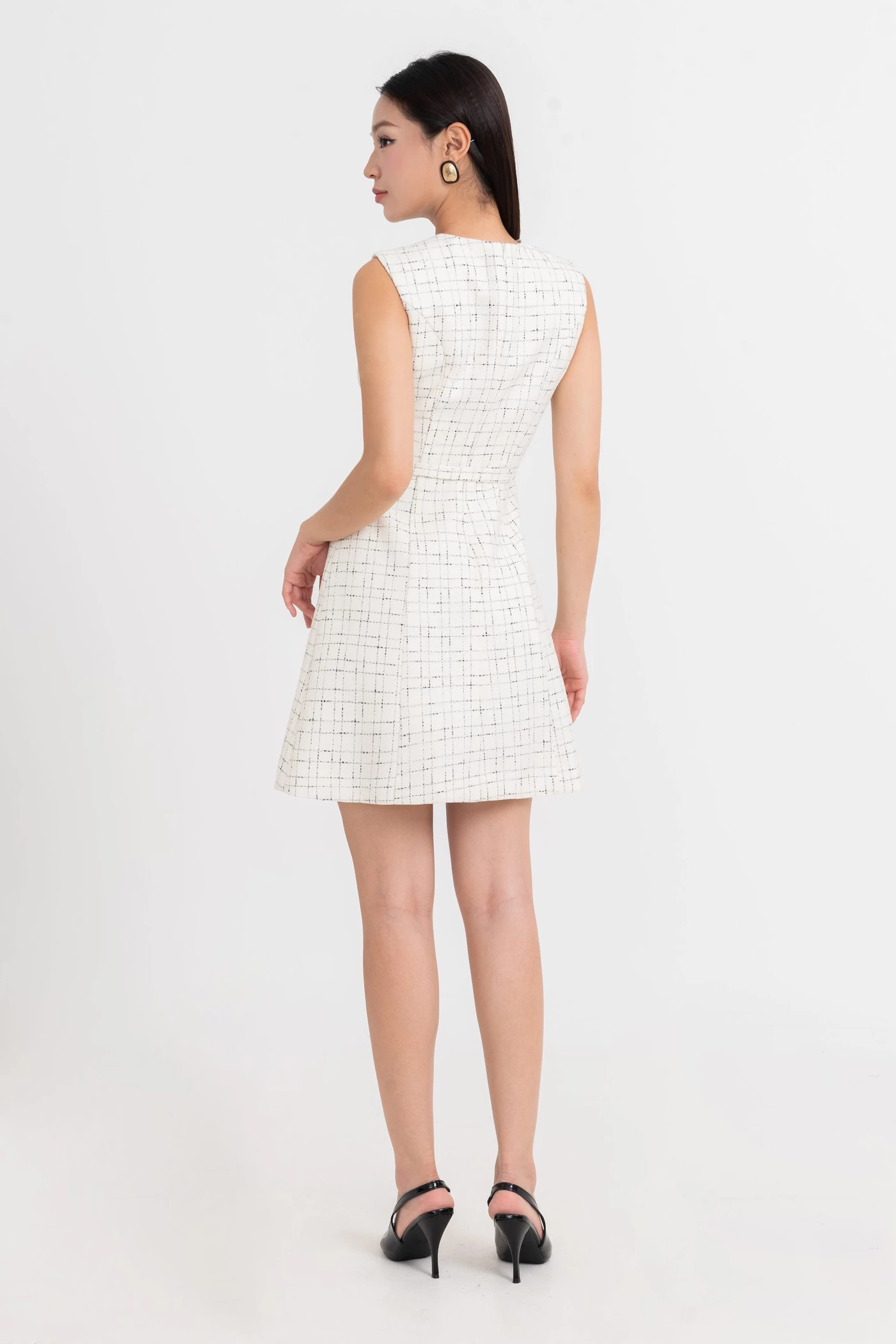 Đầm A Tweed Modern Elegance