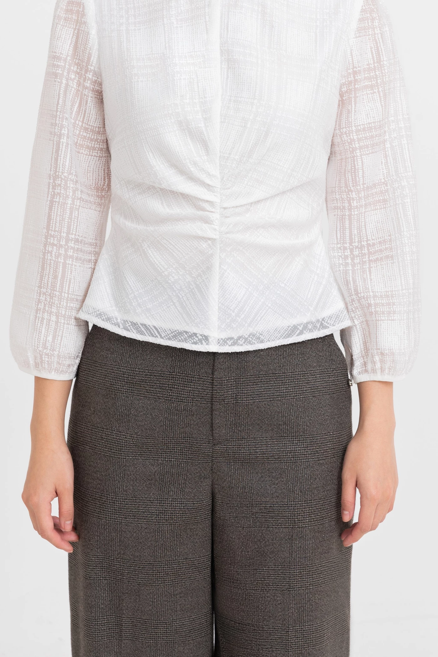 Áo kiểu Grace Pleat